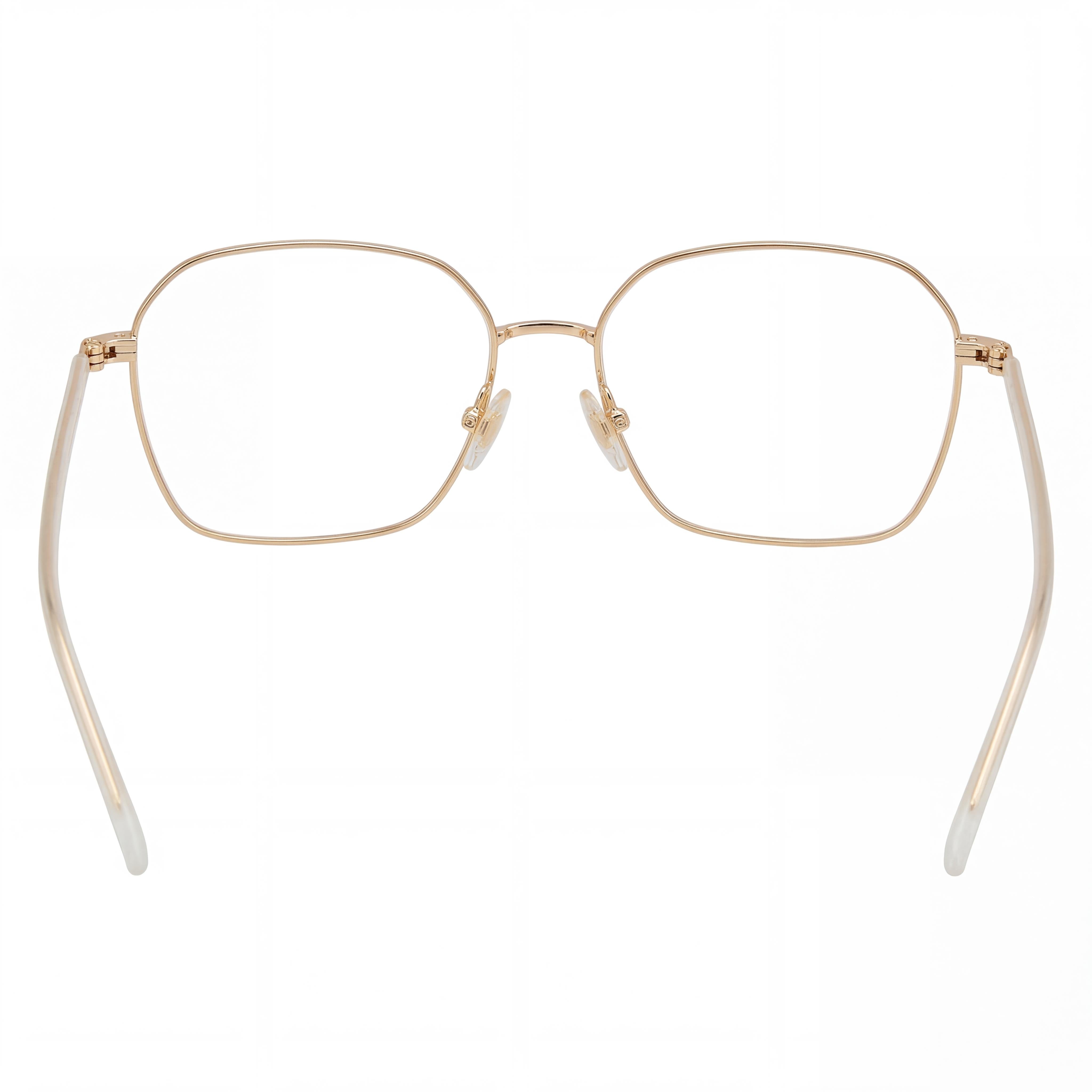 BOSS Audio Systems Boss 1398 Unisex Full Rim Square Rose Gold Titanium Frame with Polycarbonate Lenses, 54mm Eyeglasses, Photo 3
