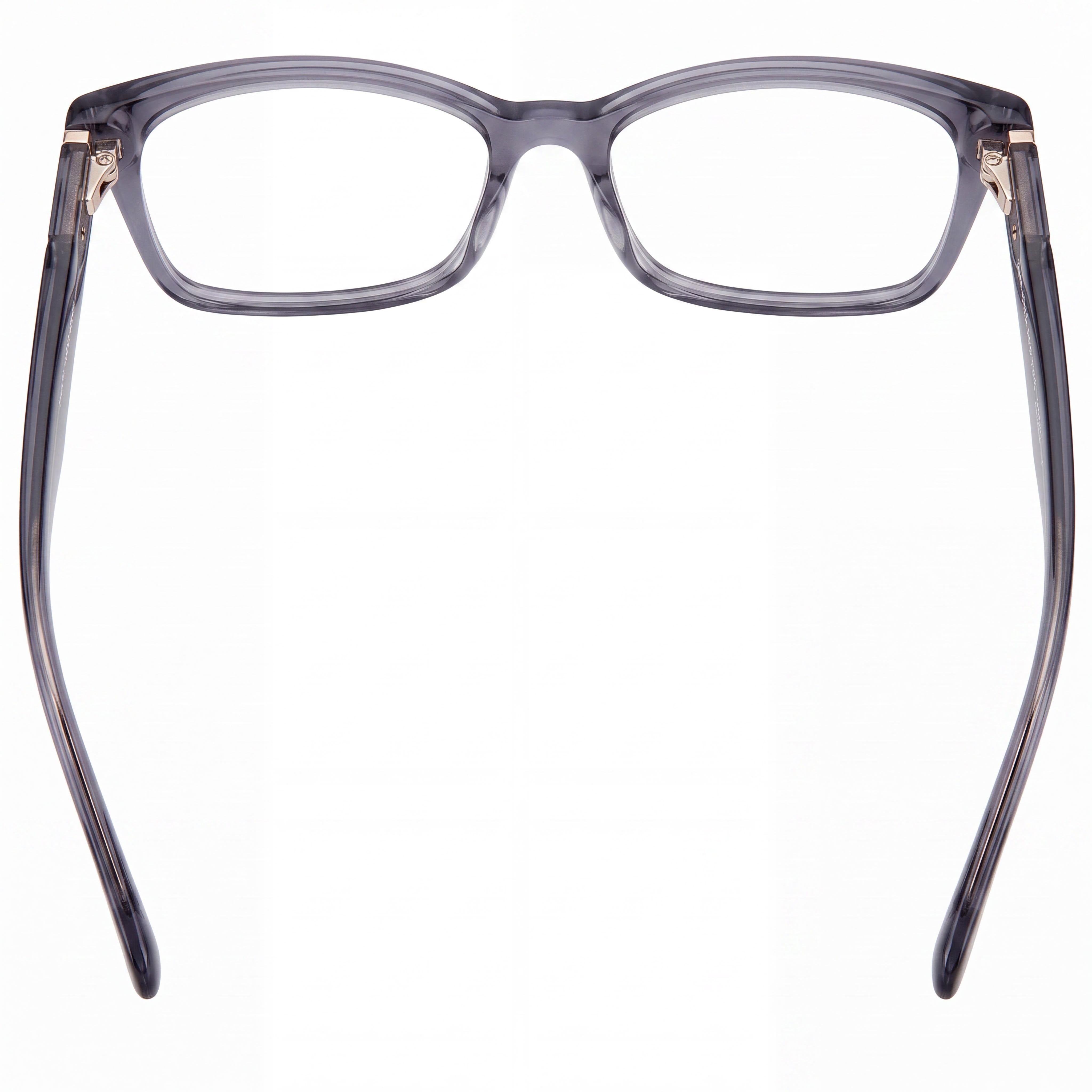 kate spade new york JERI Women's Acetate Square Full Rim Transparent Grey Frame 52mm Eyeglasses, Photo 3