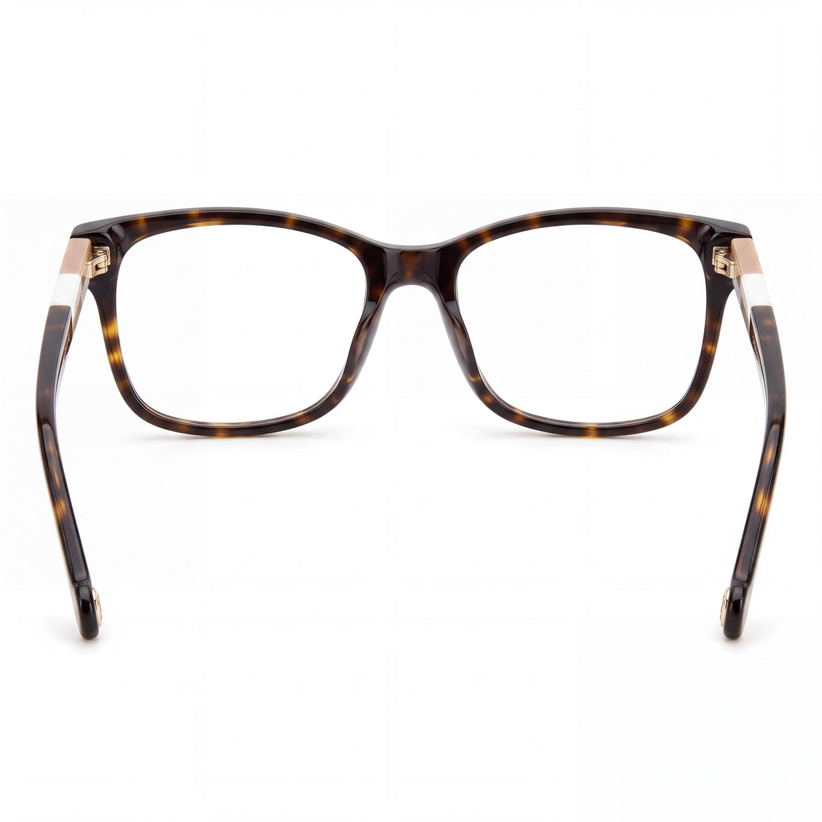 Carolina Herrera 0160 Women's Multicolored Plastic Frame Eyewear with Polycarbonate Havana Beige Lenses 54mm, Photo 4