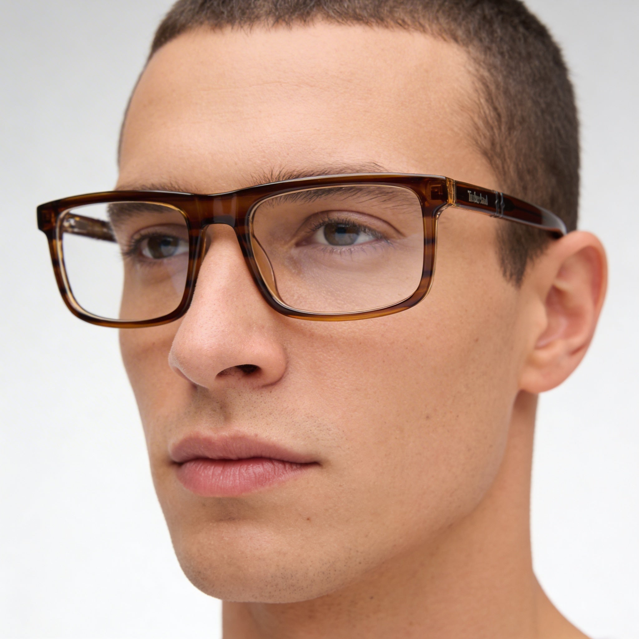 Gafas Timberland TB50023 para hombre en color marrón oscuro, talla 55-19-145, Photo 5