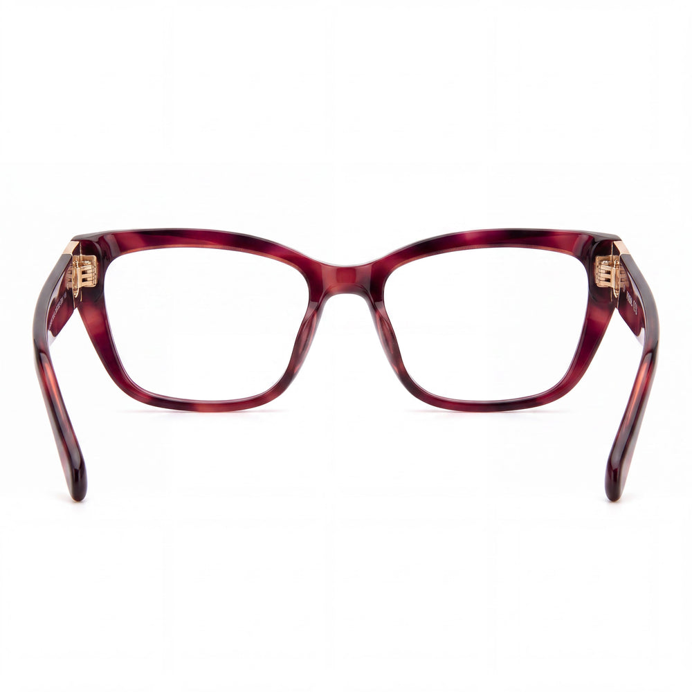 Gafas Fossil Fos 7172 de mujer ECO ACETATE Habana Roja con lentes de policarbonato multicolor no polarizadas de 54 mm