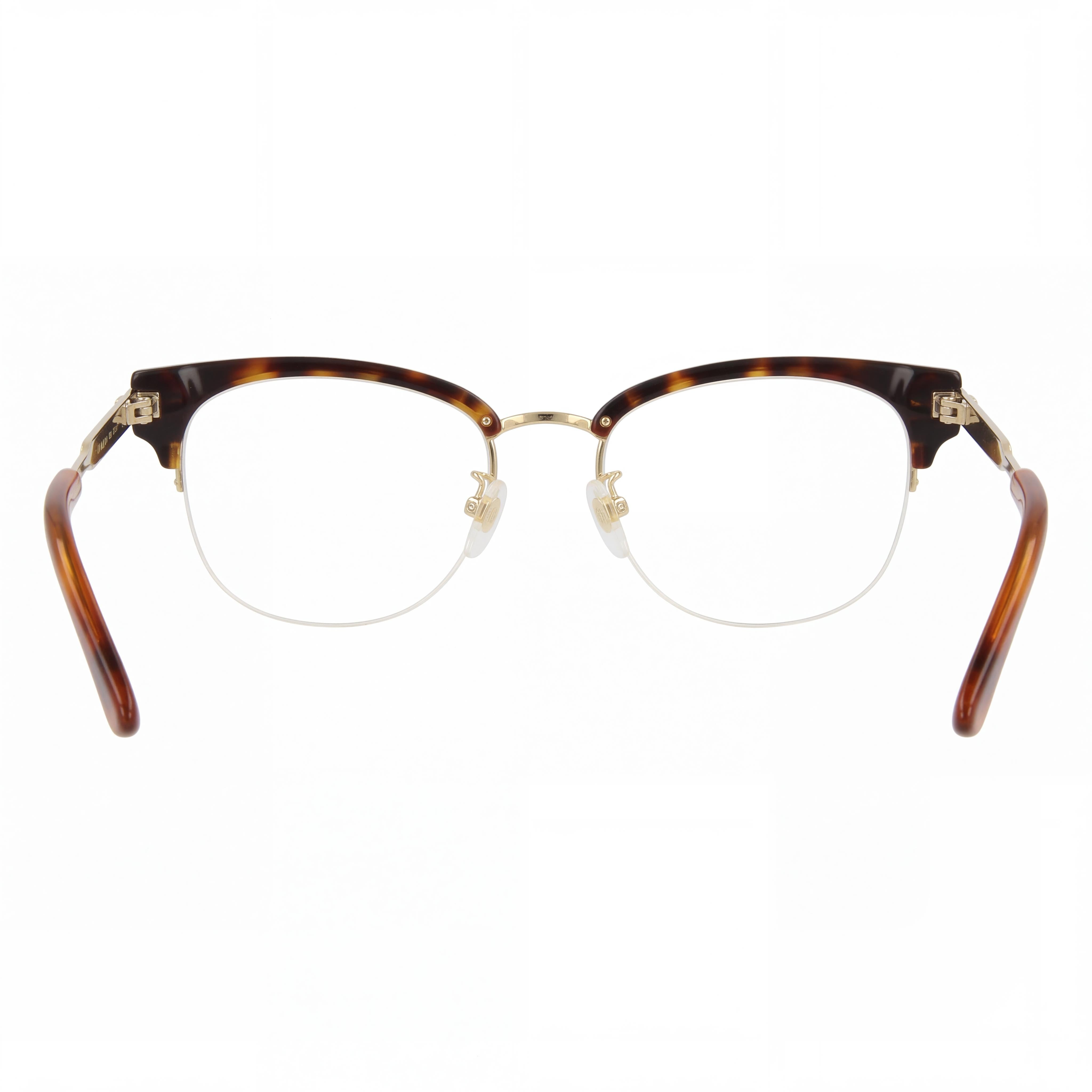 Gucci GG0201O-002 Women's Havana Gold Plastic Oval Optical Eyeglasses 50mm, Photo 3