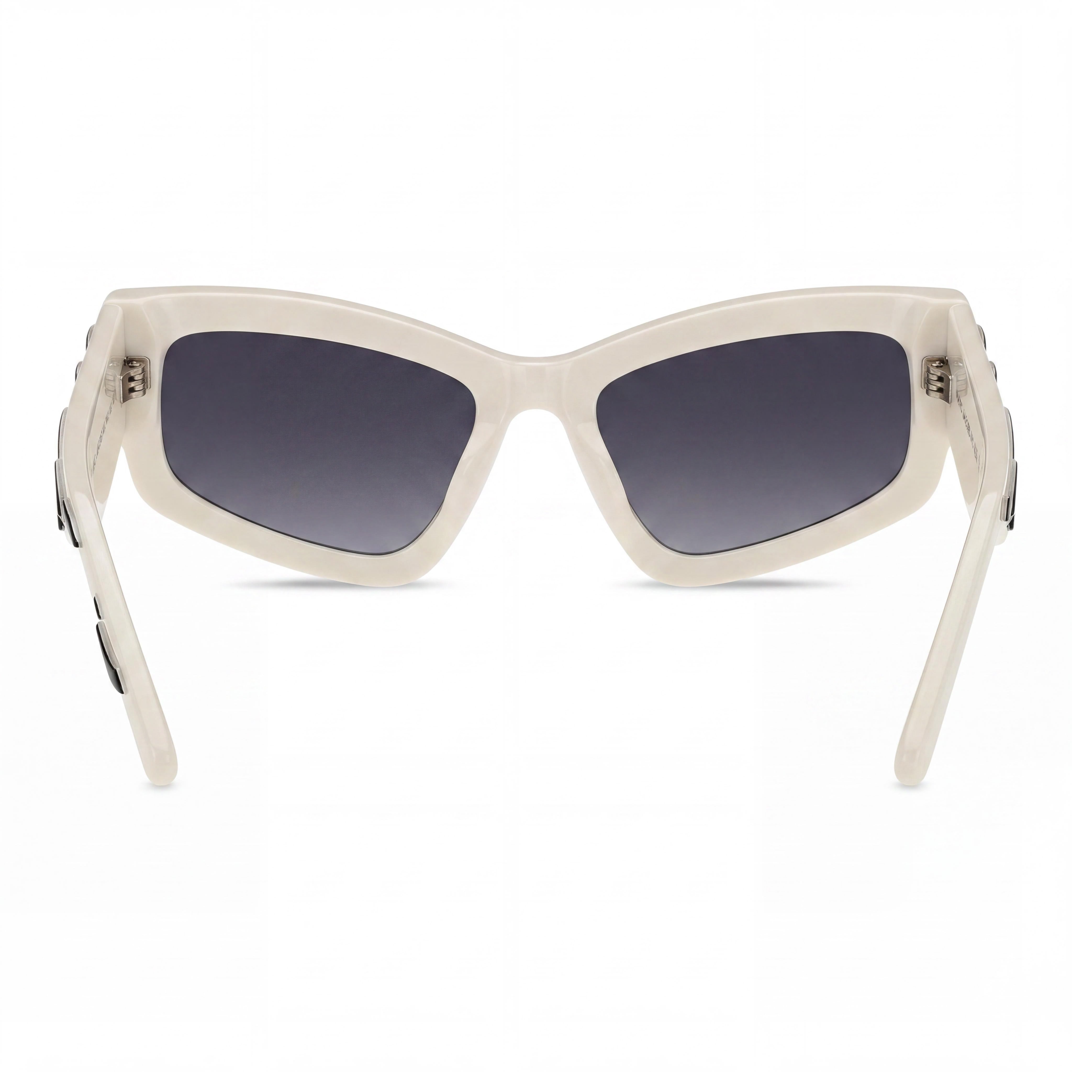 Gafas de sol Marc Jacobs casual para mujer, montura de poliamida rosa burdeos, lentes de policarbonato gris oscuro sombreado 55-19-145, Photo 4