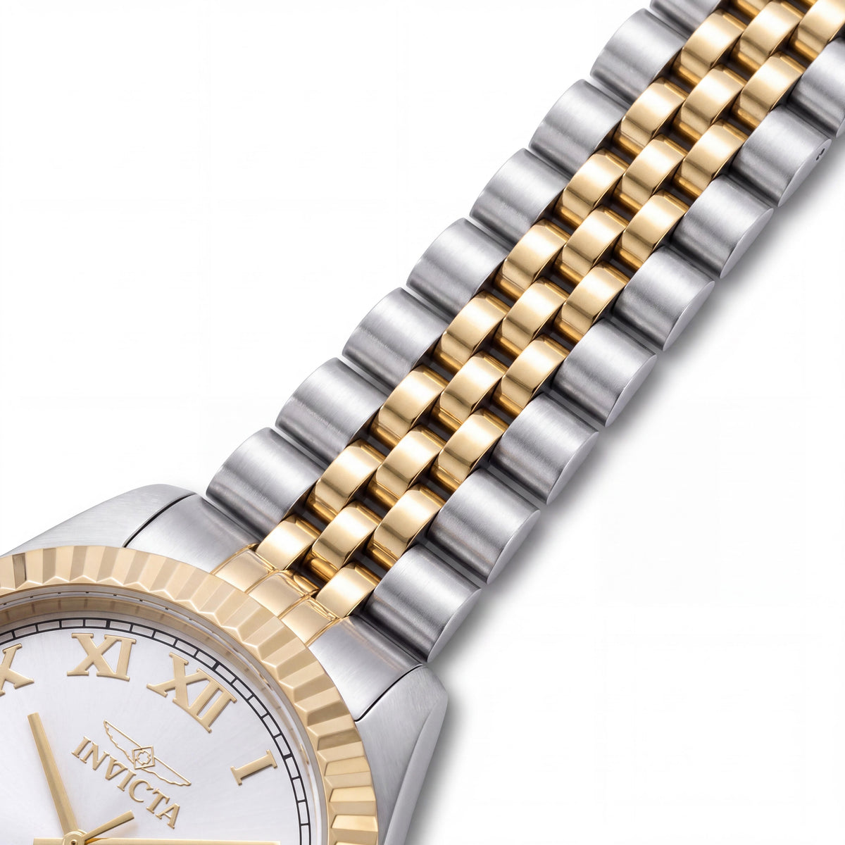 Invicta Specialty 47402 Unisex Multicolour Stainless Steel Bracelet Watch with Silver Dial 43mm Quartz, Photo 3