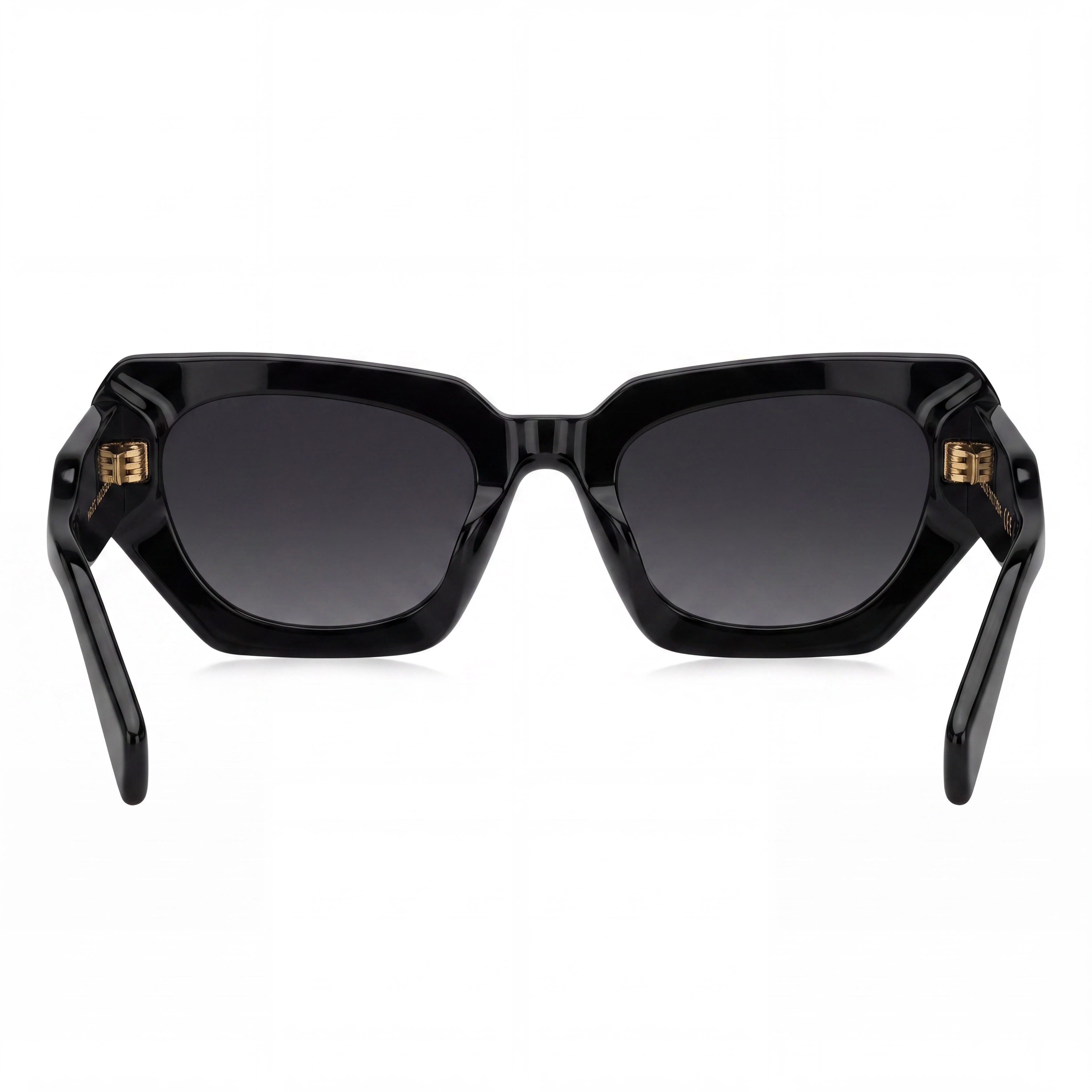 Marc Jacobs Modern Women's Polarized Acetate White Black Frame Dark Grey Shaded Lens Sunglasses 50mm, Photo 3
