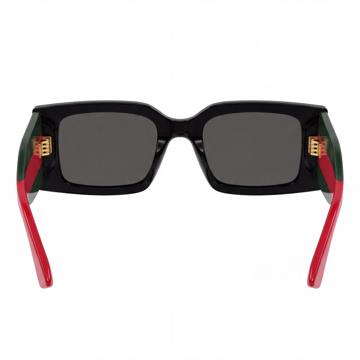 Gafas de sol para mujer Gucci GG1860S-001 con montura de plástico negra/verde, lentes negras polarizadas con protección UV, 52 mm, Photo 4