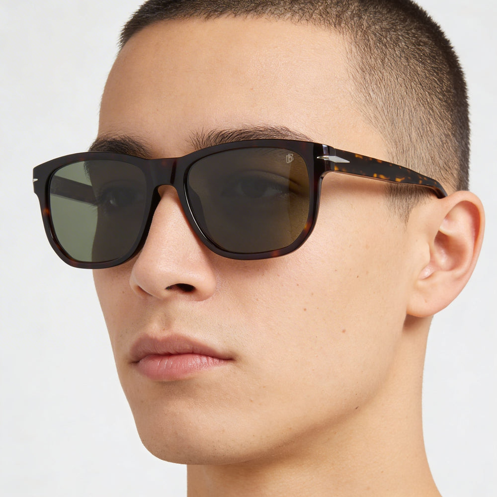 David Beckham Db 1045/S Unisex Havana Plastic UV Protected Sunglasses 54mm