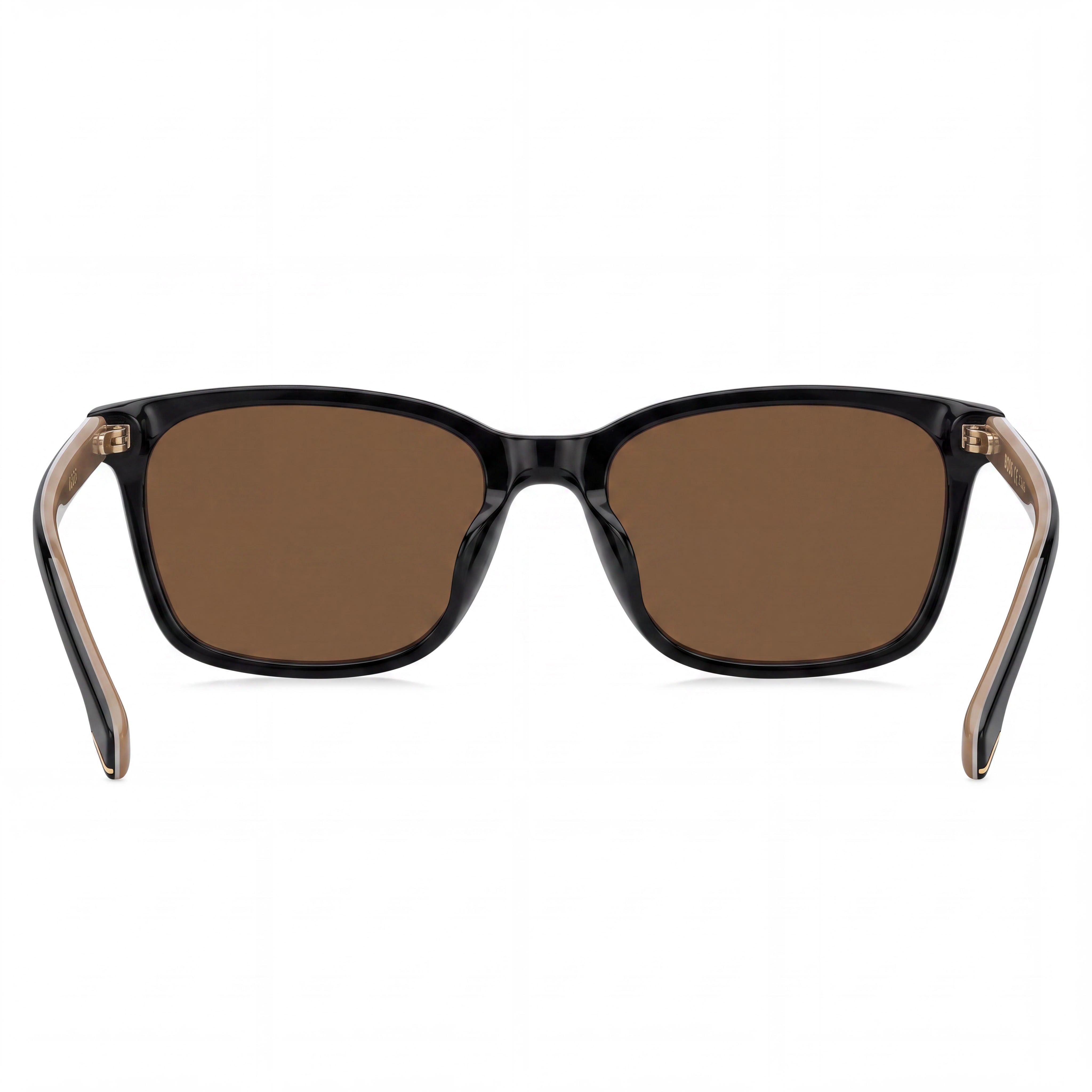 Hugo Boss Modern para mujer, negro, ACETATO ECOLÓGICO, protección UV 100%, lentes marrones no polarizadas de 56 mm, Photo 4
