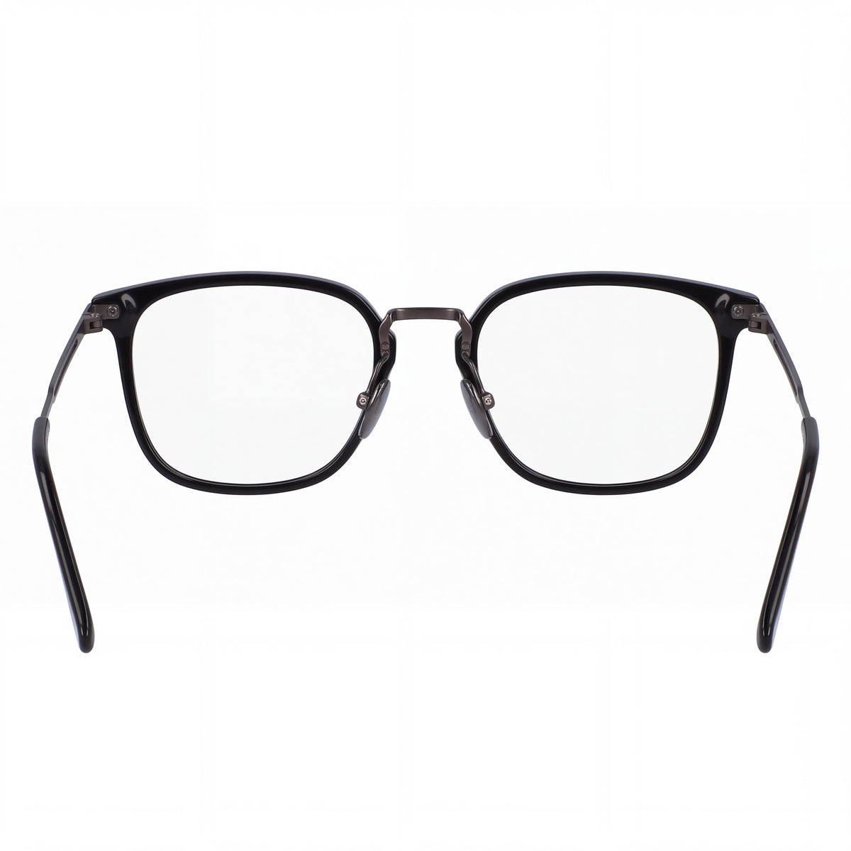 Lacoste Casual Men's Ophthalmic Eyeglasses with Black Frame and Transparent Plastic Lenses Size 52-19-145, Photo 4