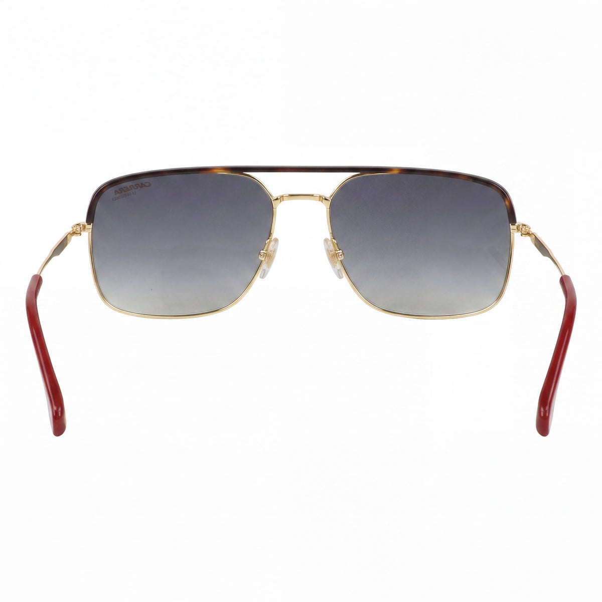 Carrera Ca152/S Unisex Metal Square Gold Black Gradient 100% UV Protection Sunglasses 60mm, Photo 2
