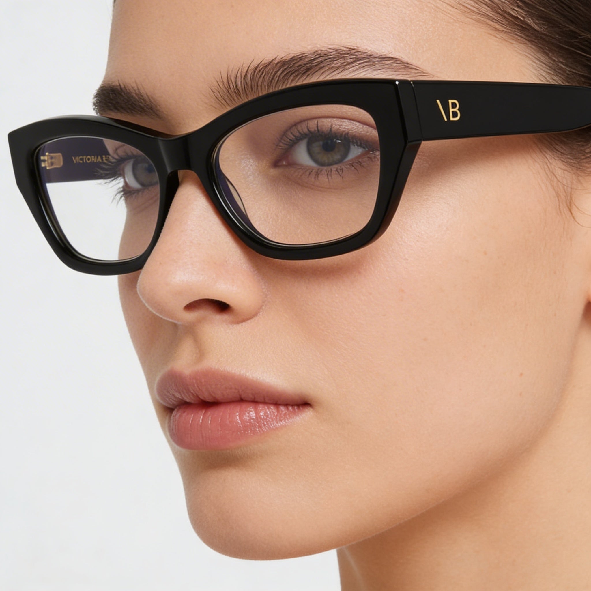 Victoria Beckham Vb2675 Gafas Ópticas Negras para Mujer con Lentes de Demostración Transparentes 53-17-140, Photo 5