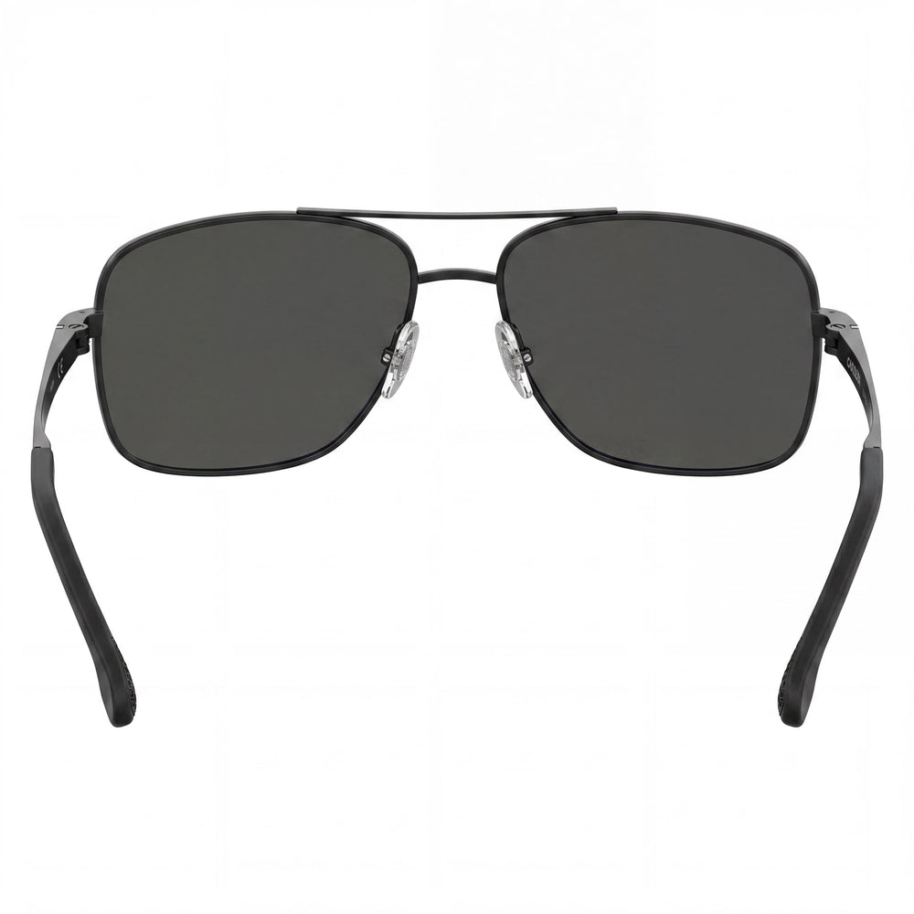 Carrera 8040/S Navigator Unisex Stainless Steel Black Gray Blue Mirror Blue Sky Mirror Lenses 60mm