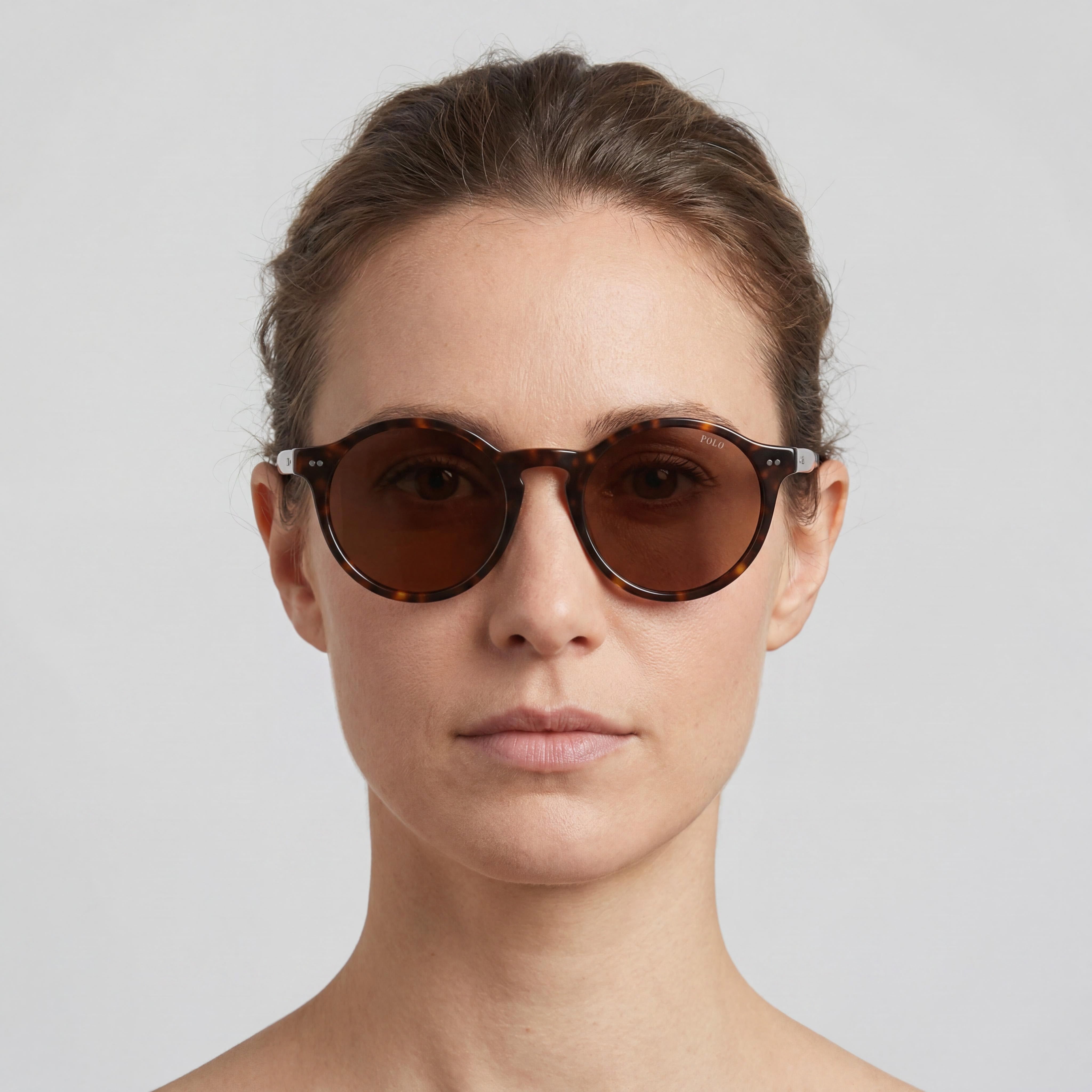POLO RALPH LAUREN Ph4204u Universal Fit Women's Dark Havana Plastic Frame 100% UV Protection Sunglasses 53mm, Photo 4