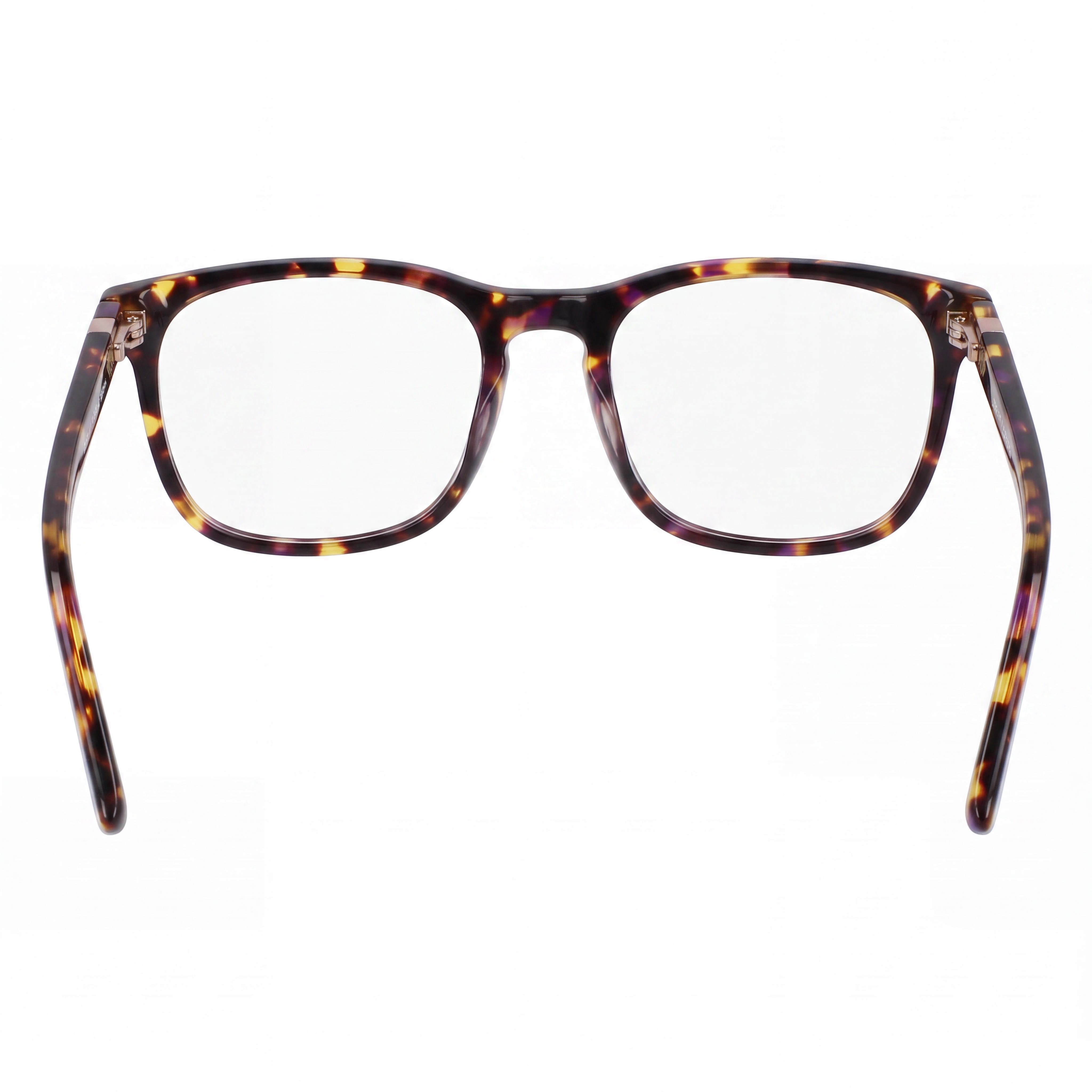 Cole Haan CH4518 Women's Acetate Eyewear with Plum Tortoise Frame and Polycarbonate Lenses, 54mm, Photo 2