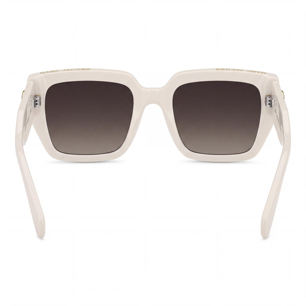 Marc Jacobs Classic MARC 809/S Women's Rectangular Ivory Acetate Brown Shaded Non-Polarized Sunglasses, Photo 3