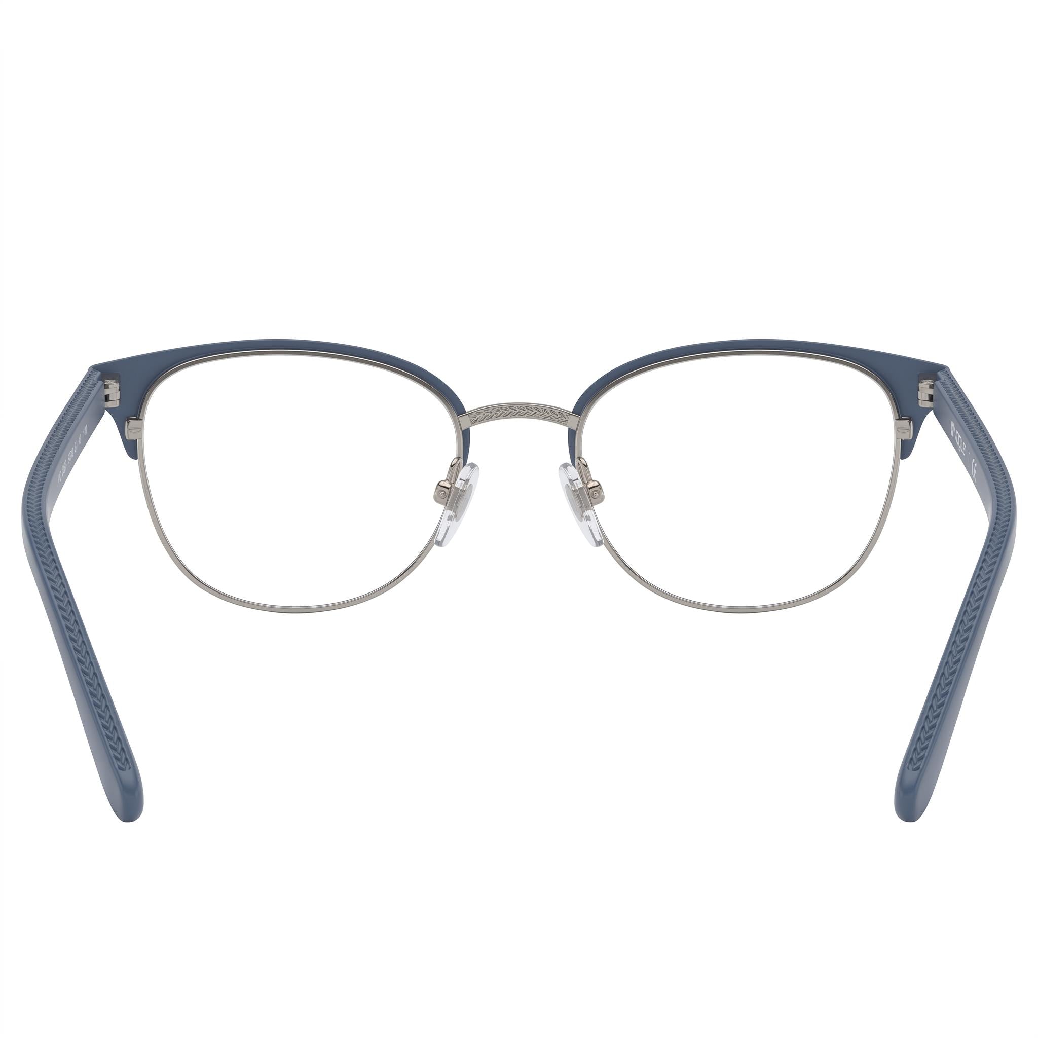 Vogue Eyewear Vo 4088 Women's Blue/Silver Plastic Frame Eyewear with 50mm Lens, 18mm Bridge, 140mm Temple, Photo 3