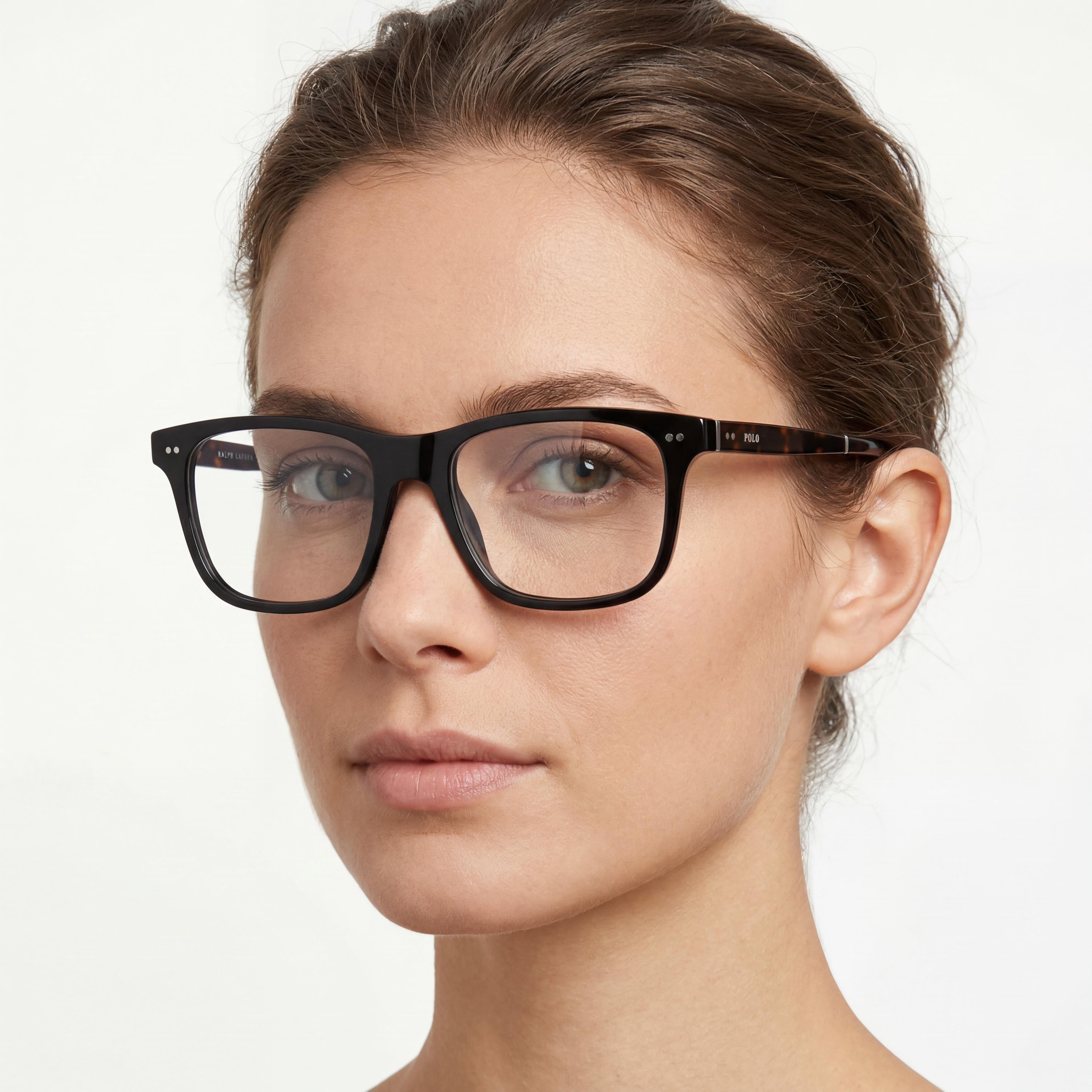 POLO RALPH LAUREN Ph2270u Universal Fit Women's Acetate Frame Shiny Black Non Eyeglasses 54mm, Photo 4