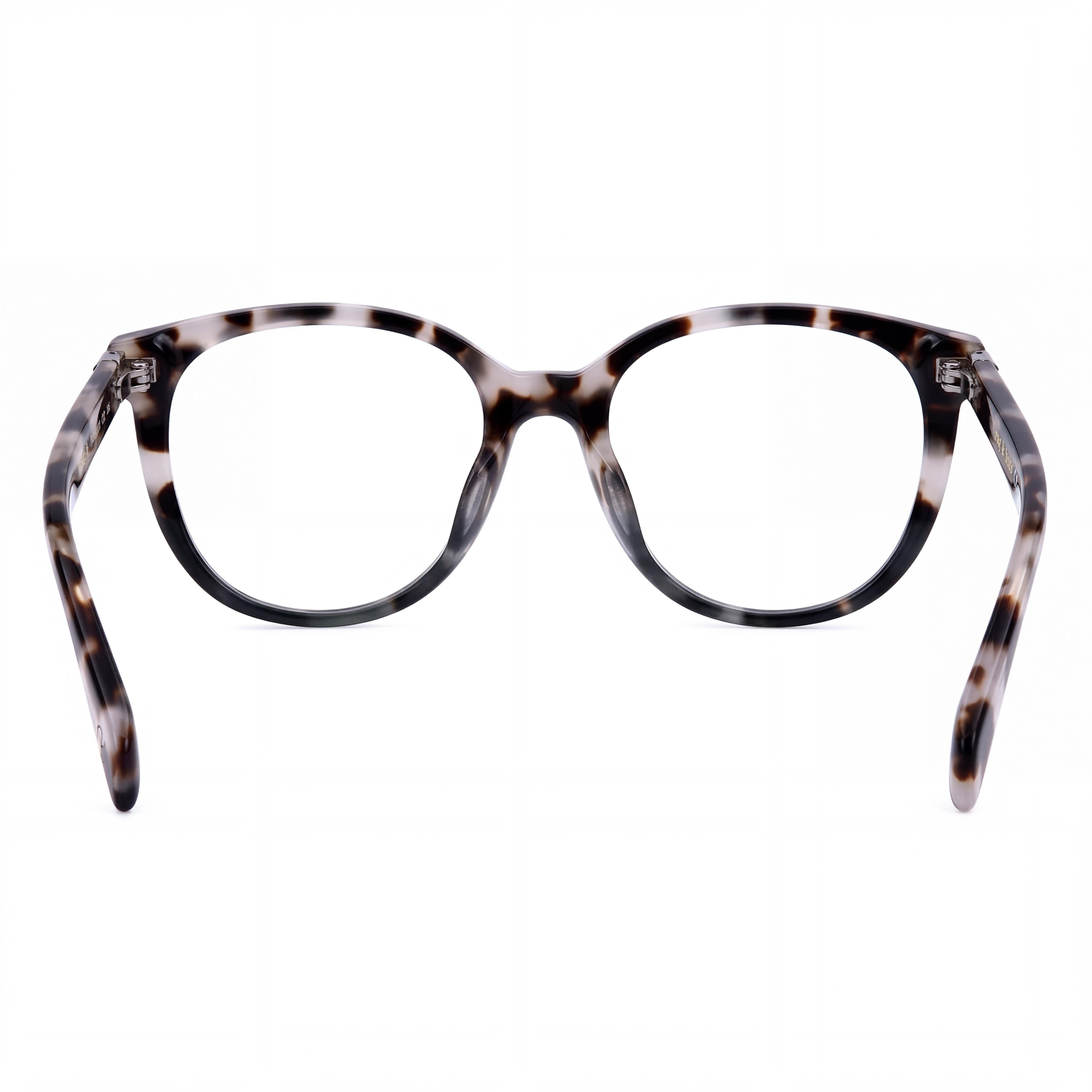 rag & bone Casual Women's Acetate Havana Grey Eyeglasses with Plastic Transparent Lenses, Size 51-18-140, Photo 2