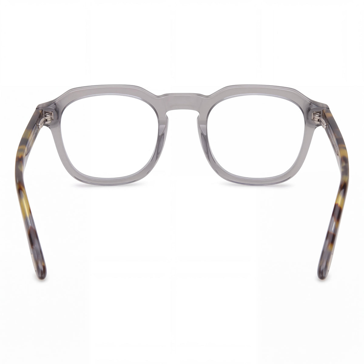 Tom Ford TF5836-B Men's Square Plastic Blue-Light Block Eyeglasses Transparent Grey 49mm, Photo 3