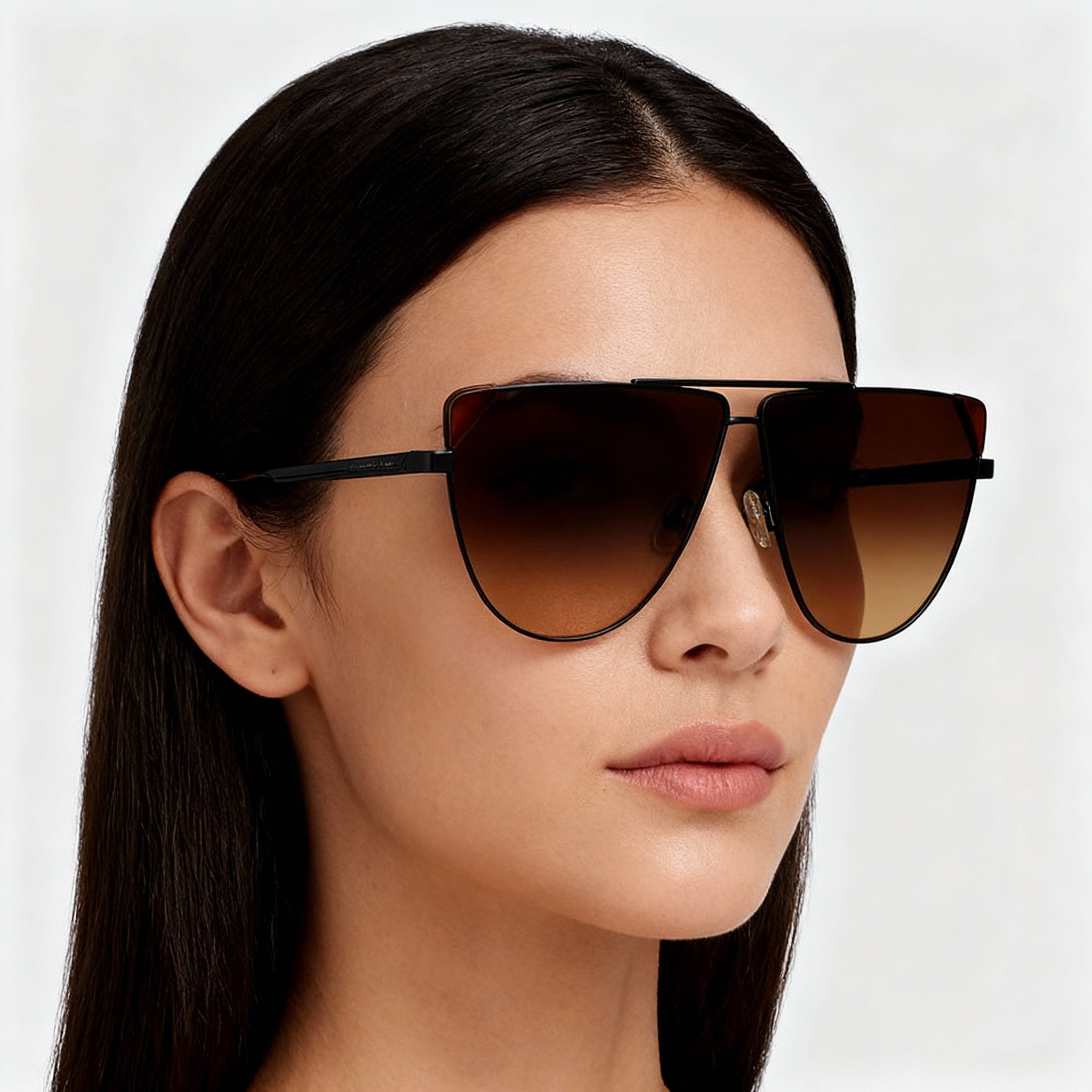 Victoria Beckham Modern VB239S Women's Metal Frame Tortoise Color Non-Polarized 63-9-140 Sunglasses, Photo 2