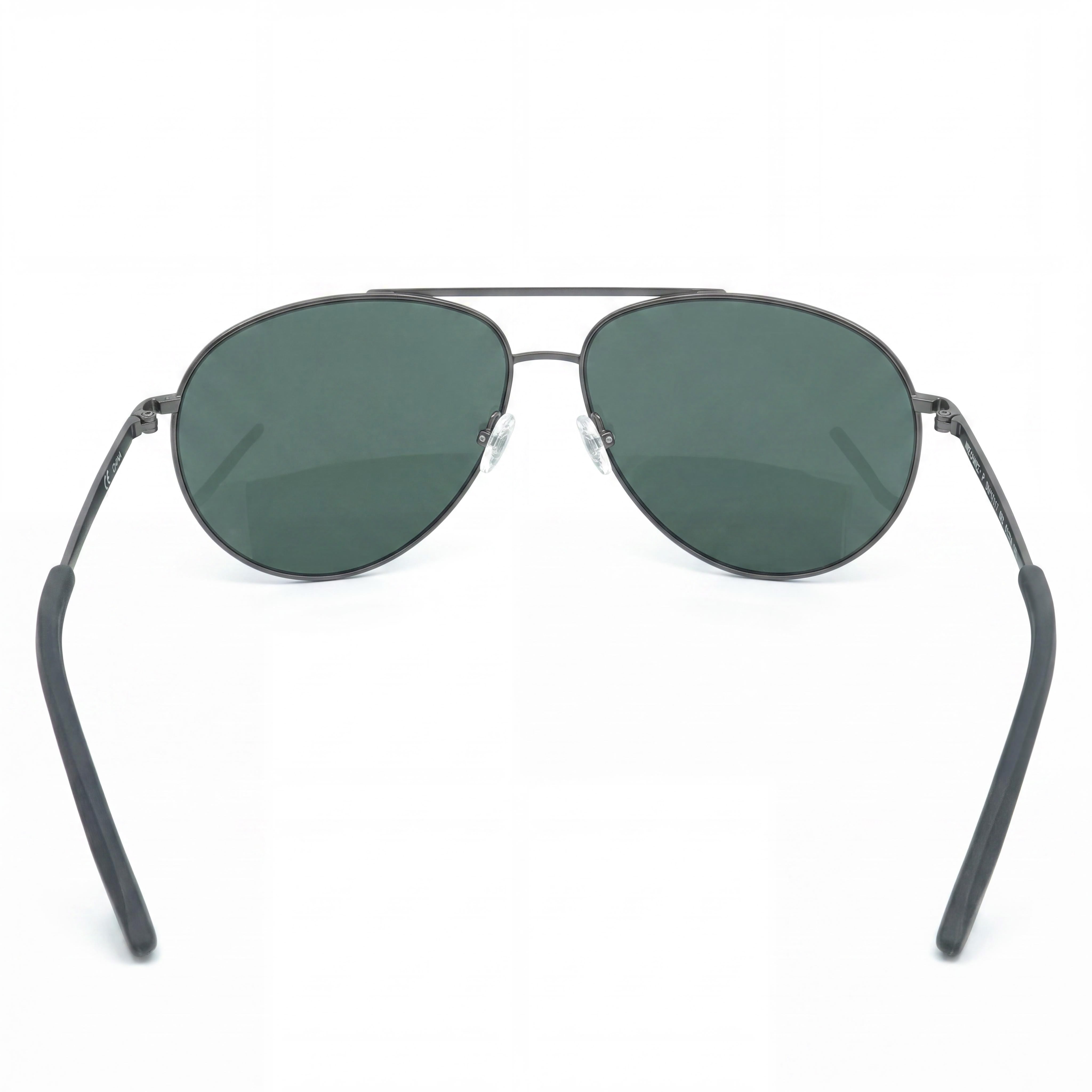 Nike Classic Gunmetal Rectangle Polarized Sunglasses for Men, 61mm, Photo 4