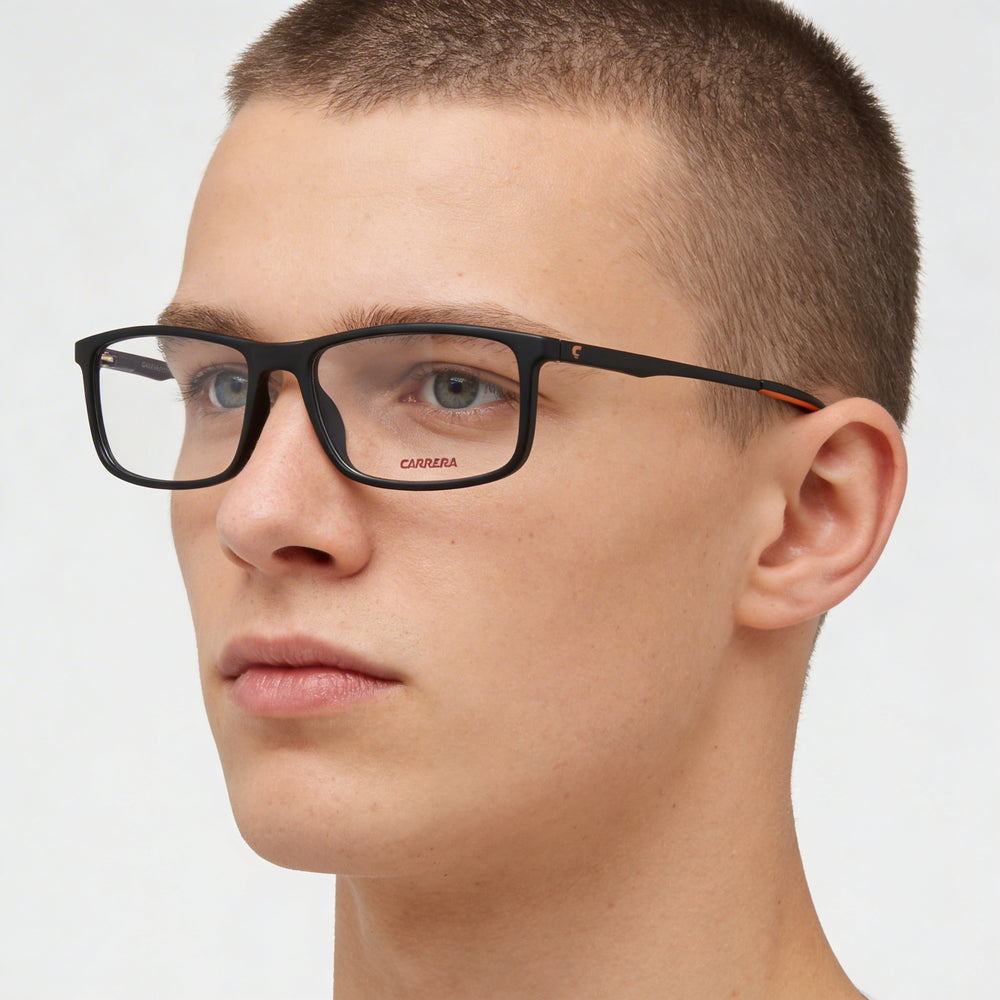 Gafas Carrera Modern Unisex de Propionato de Celulosa Inyectado Negro Mate 54mm