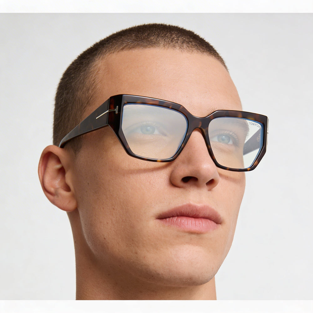 Tom Ford Rb4423d Men's Black Acetate Frame Grey Gradient Polycarbonate Lenses Sunglasses 66mm