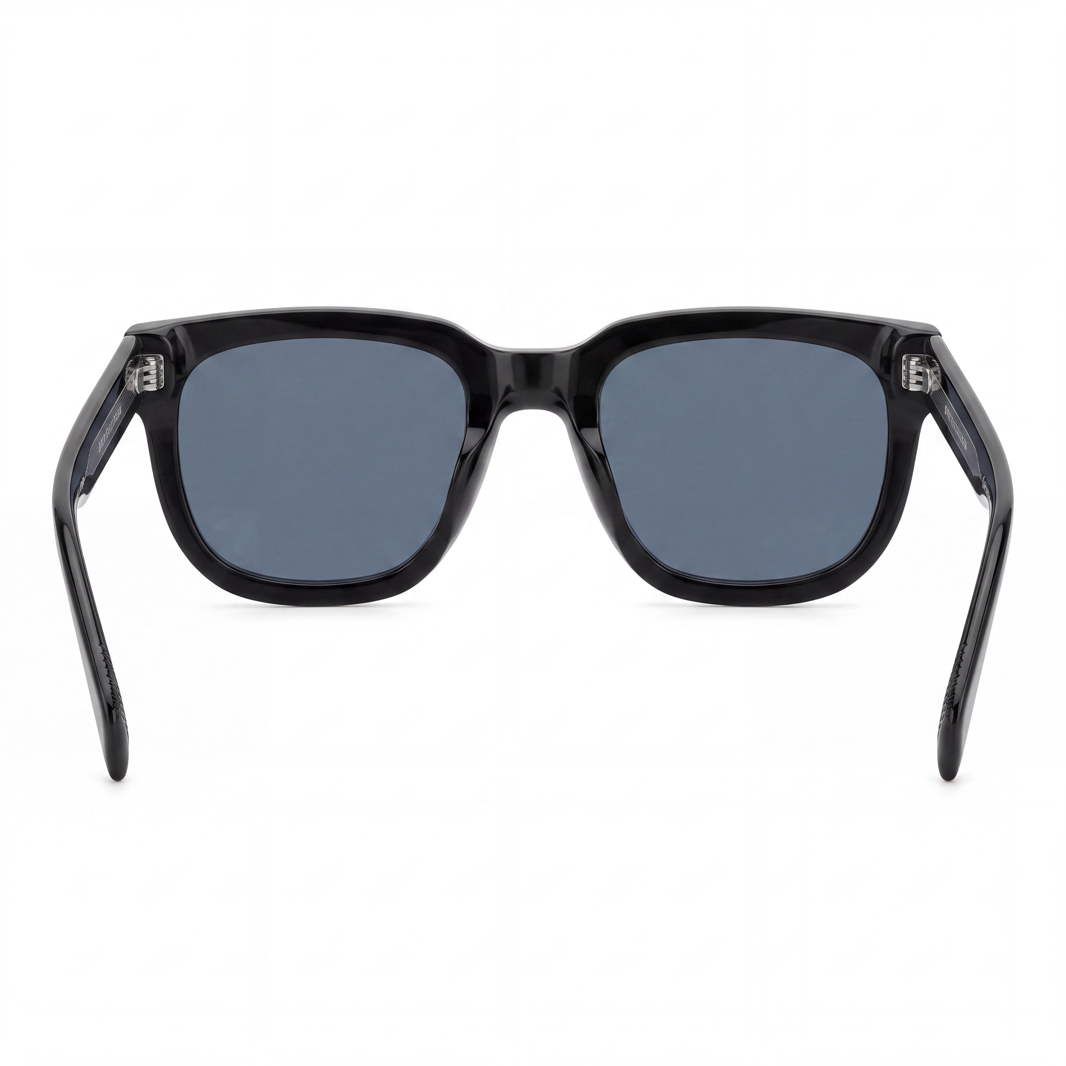 David Beckham DB 7118/S Men's Acetate Black Crystal Frame Blue Lens Casual Sunglasses 52mm, Photo 3