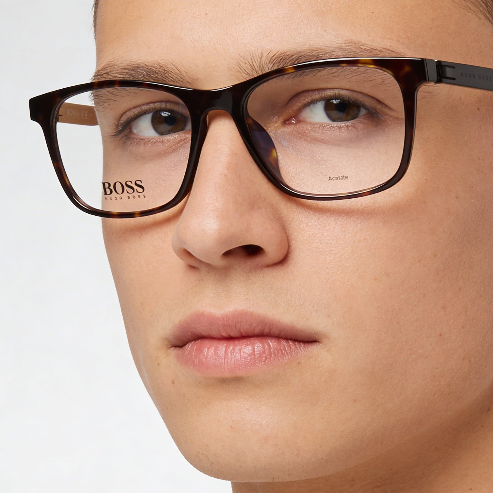 Hugo Boss Audio Systems Boss 1343/F Unisex Havana Plastic Frame with Polycarbonate Lenses 54mm, Photo 4