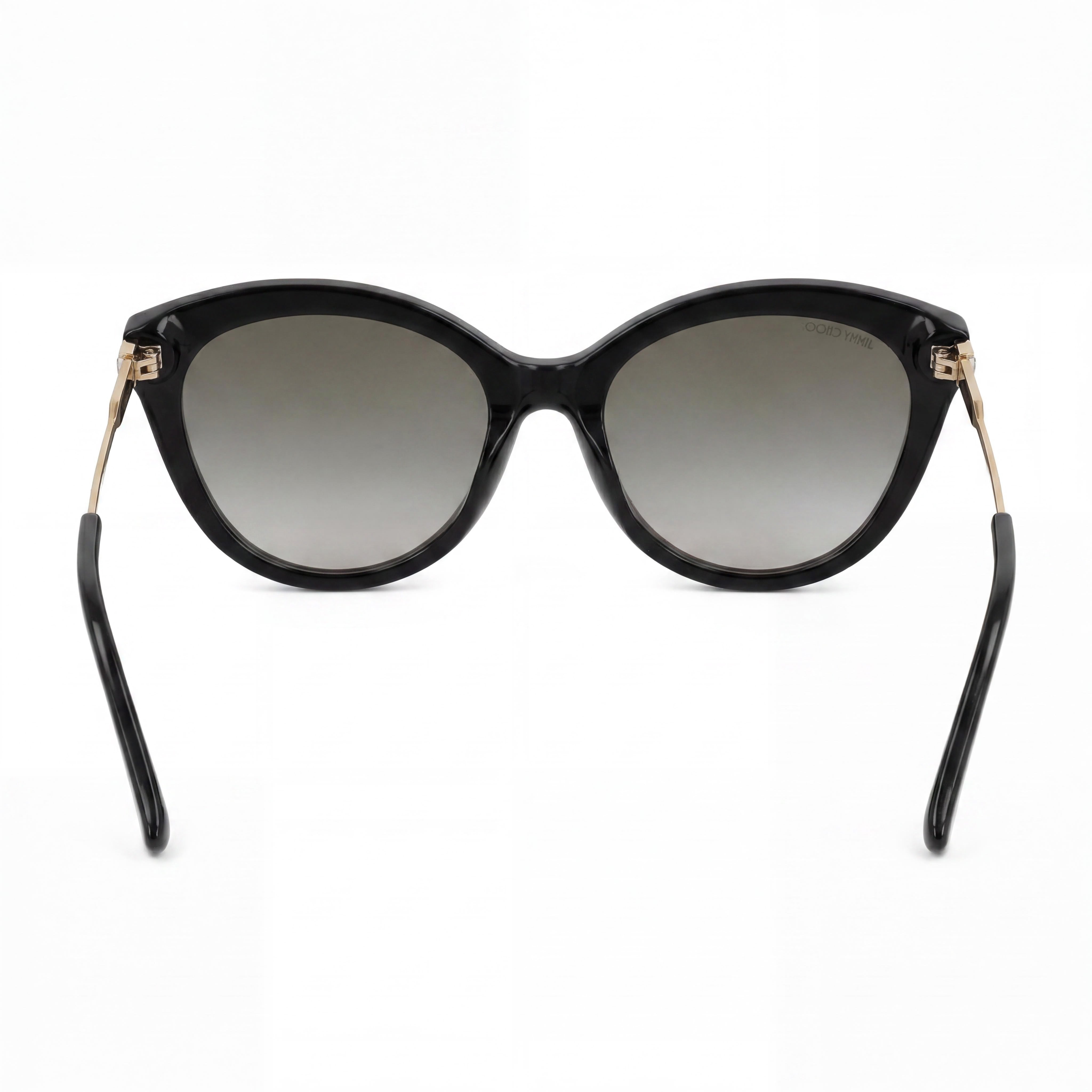 Jimmy Choo Vic/F/Sk Black Cat Eye Sunglasses for Women, 64mm, Photo 4