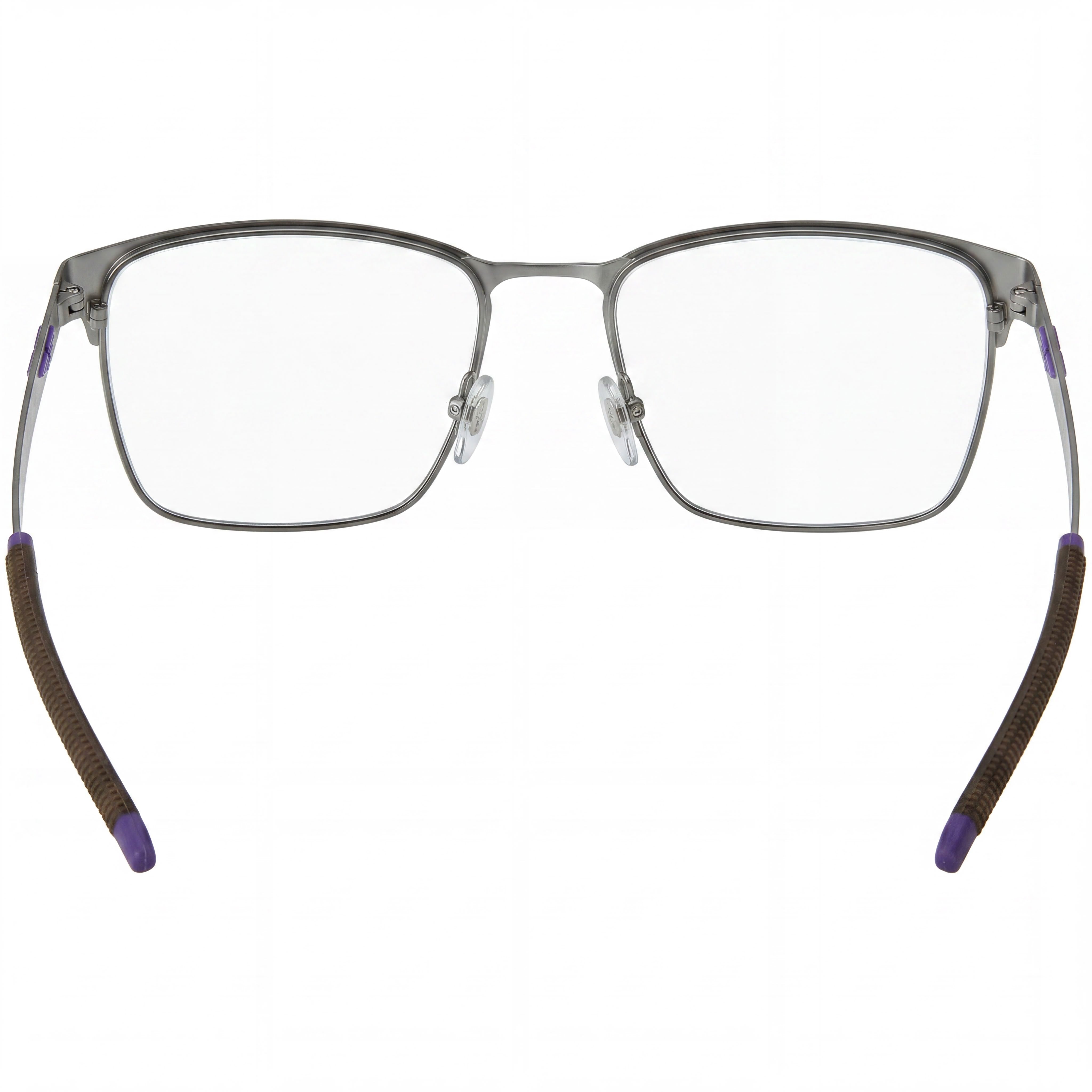 Police Classic Men's Eyeglass Frames in Matt Satin Palladium W/Coloured Parts Metal 56mm, Photo 3