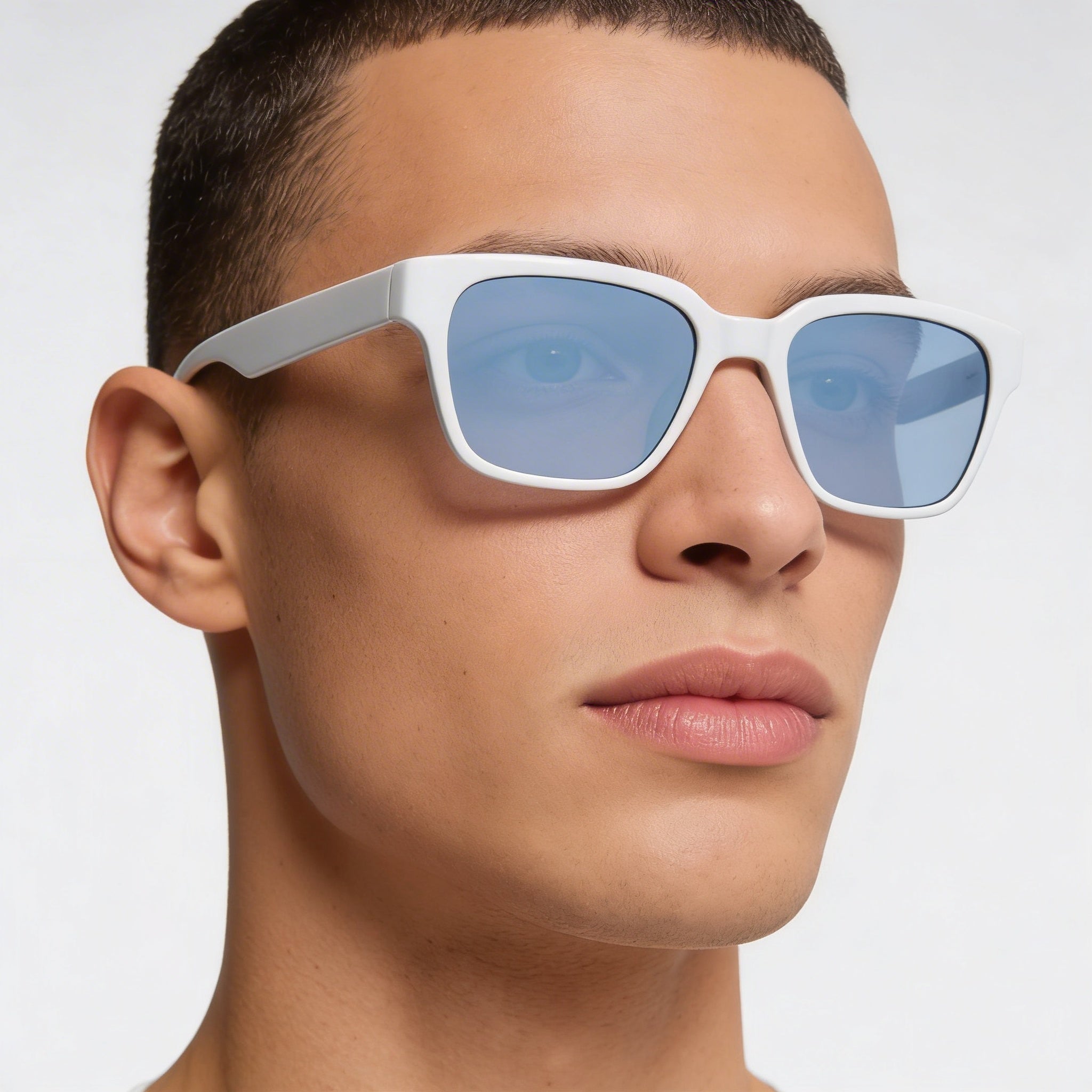 Gafas de sol CONVERSE ALL STAR CV536S Recraft Casual para hombre, color piedra ceniza, inyectadas, 54 mm, Photo 5