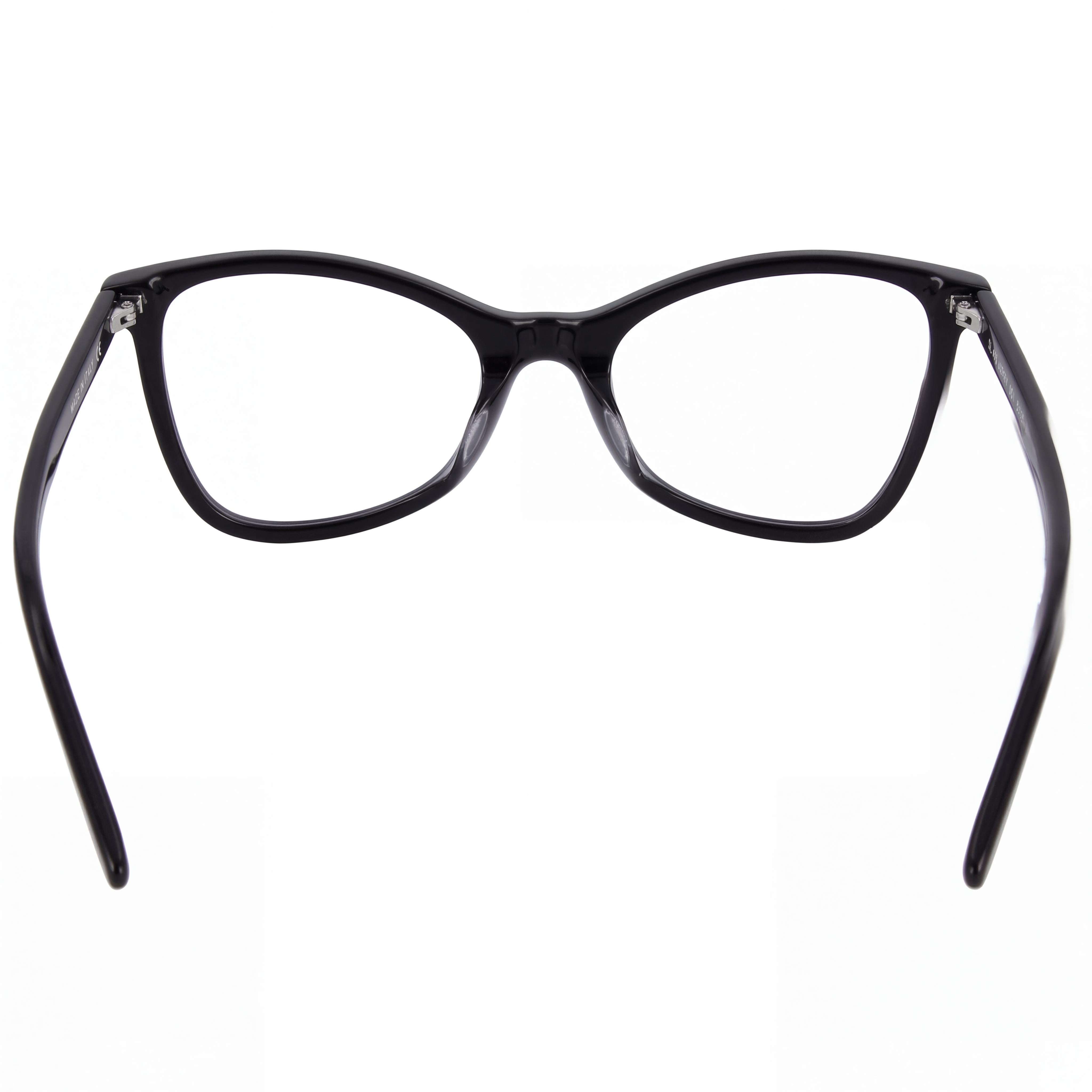 YVES SAINT LAURENT Jerry SL478 Women's Black Full Rim Butterfly Acetate Eyeglasses with Demo Lenses 53mm, Photo 4