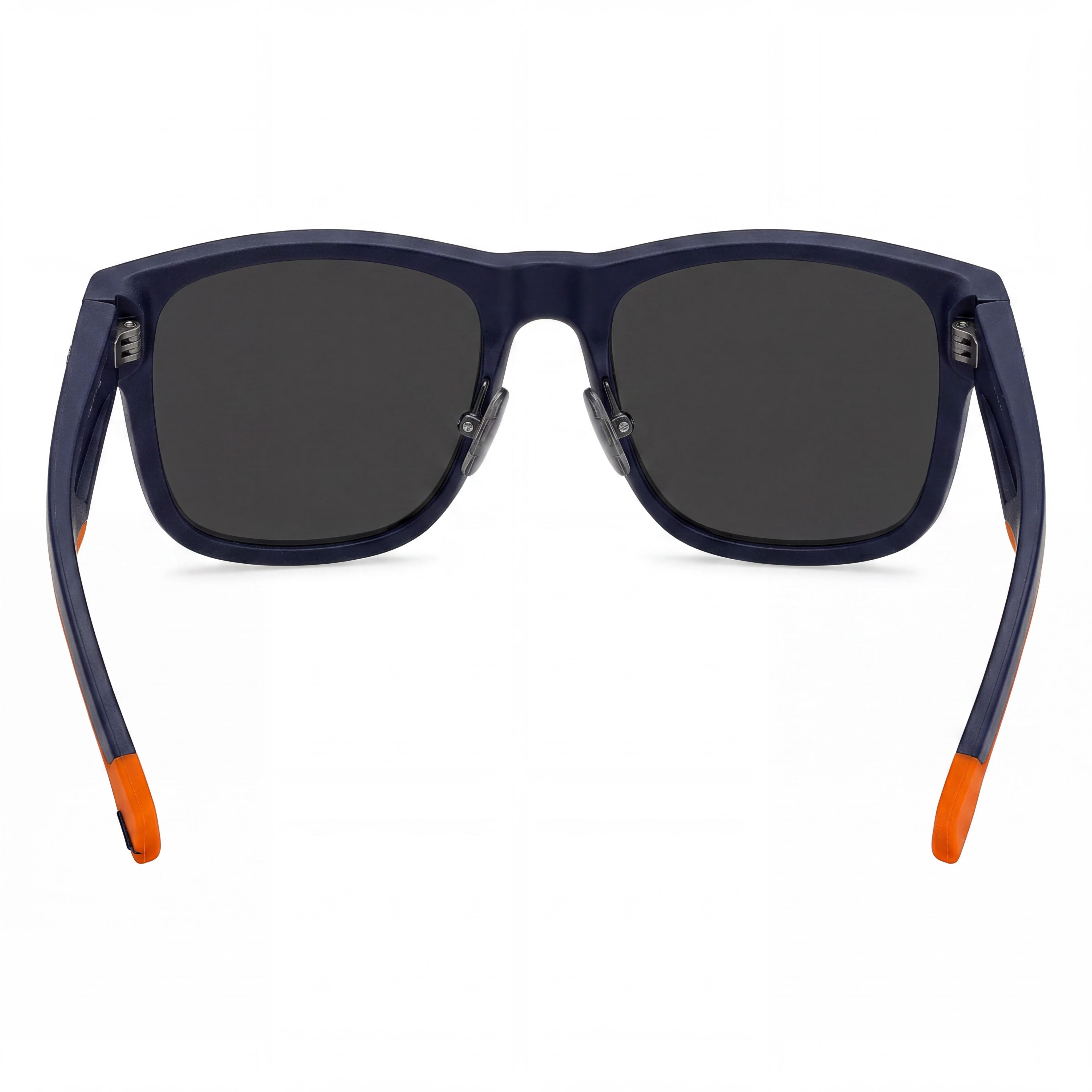 Hugo Boss Classic Matte Blue Orange Grey ECO Polyamide Polarized UV Protection Unisex Sunglasses 55-19-140, Photo 3