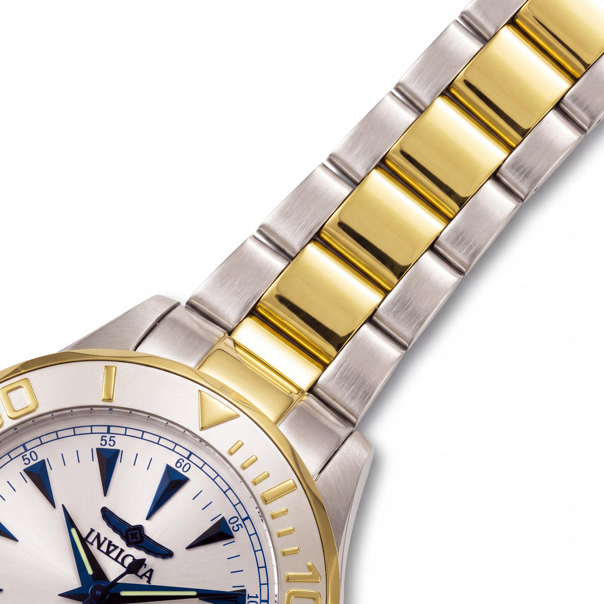 Reloj Invicta para hombre, de buceo, automático, movimiento japonés, resistente al agua, acero inoxidable bicolor, luminoso, 47 mm, Photo 3