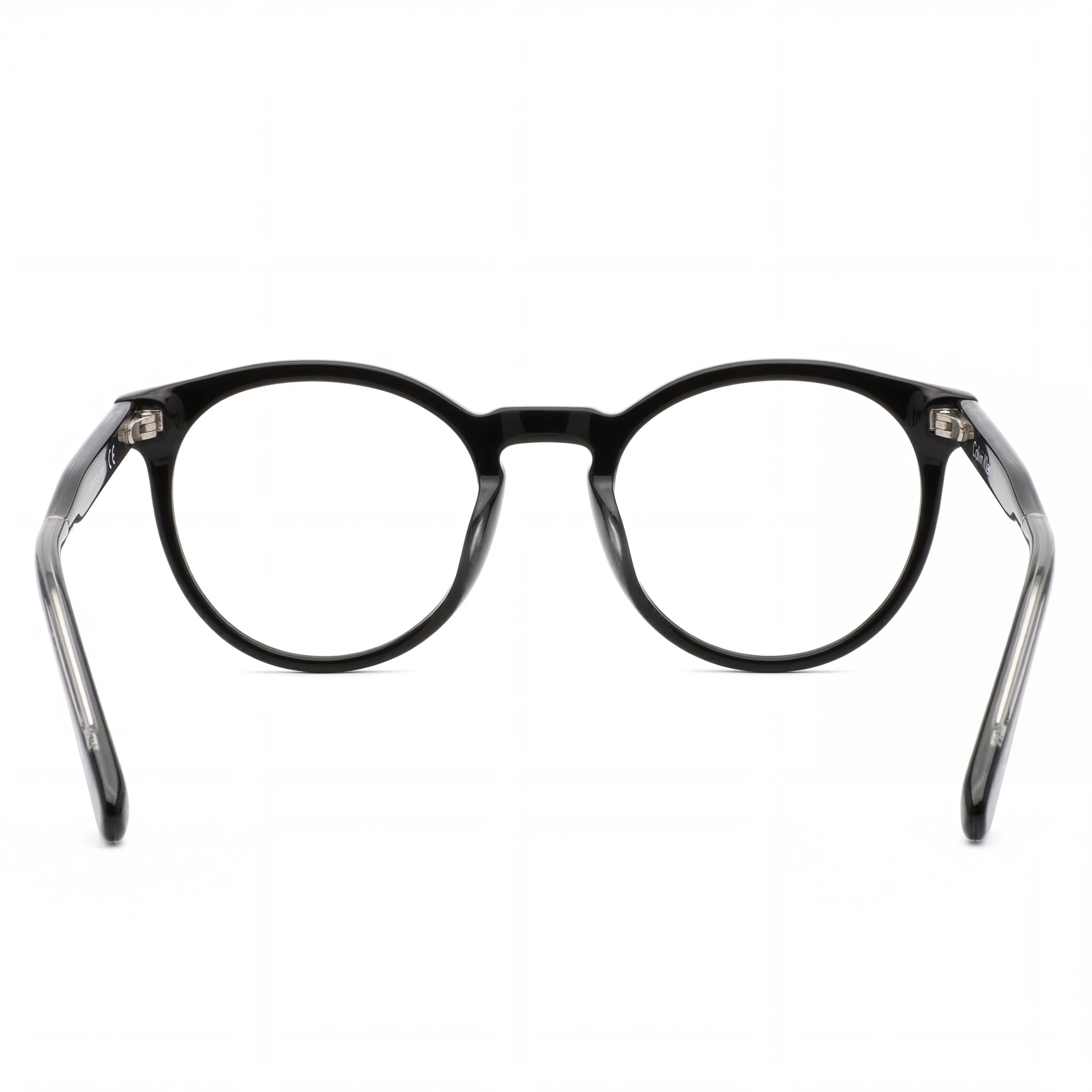 Gafas unisex Calvin Klein CK23515 con montura de plástico negra y lentes de policarbonato negras, ancho de lente de 50 mm, Photo 3