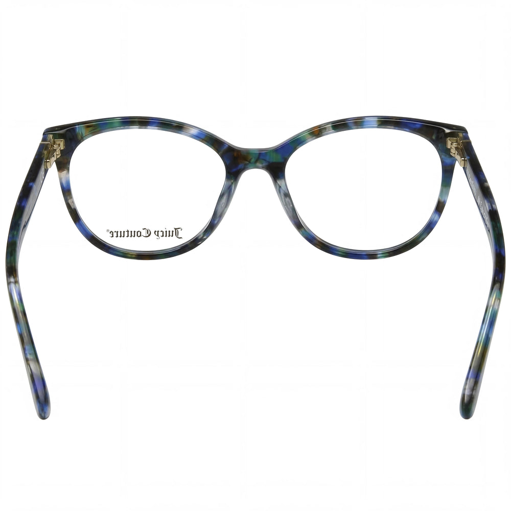 Juicy Couture Women's Modern Collection Eyeglasses with Blue Havana Acetate Frame and 52mm Lens Width