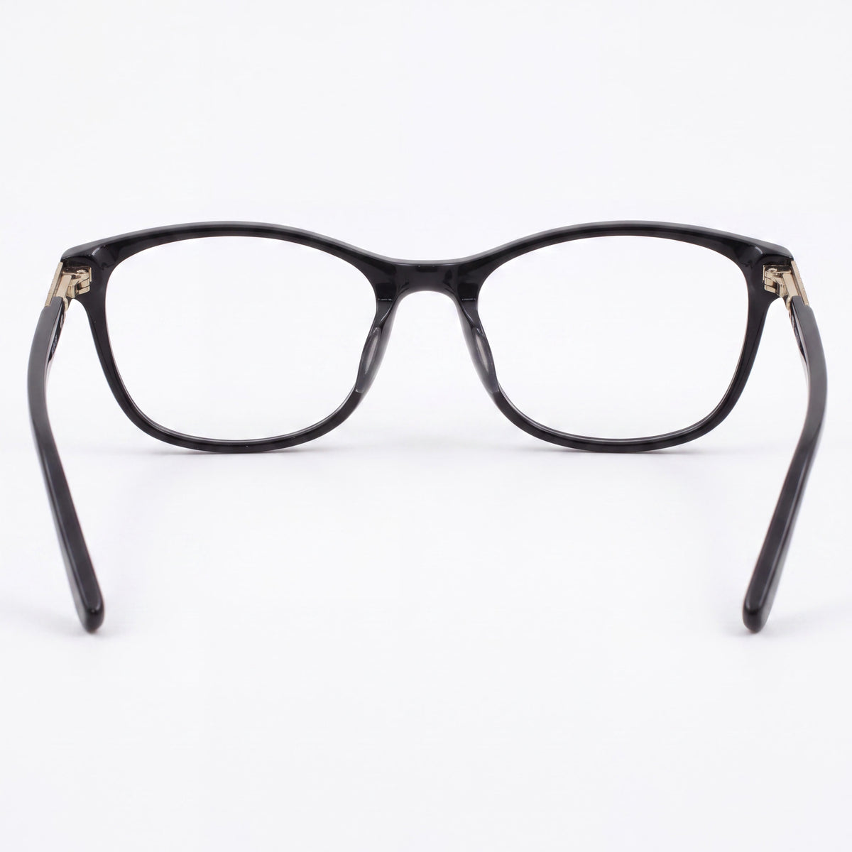 Jones New York J768 Men’s Black Plastic Frame Clear Non- Polycarbonate Eyeglasses 53-17-135mm, Photo 2