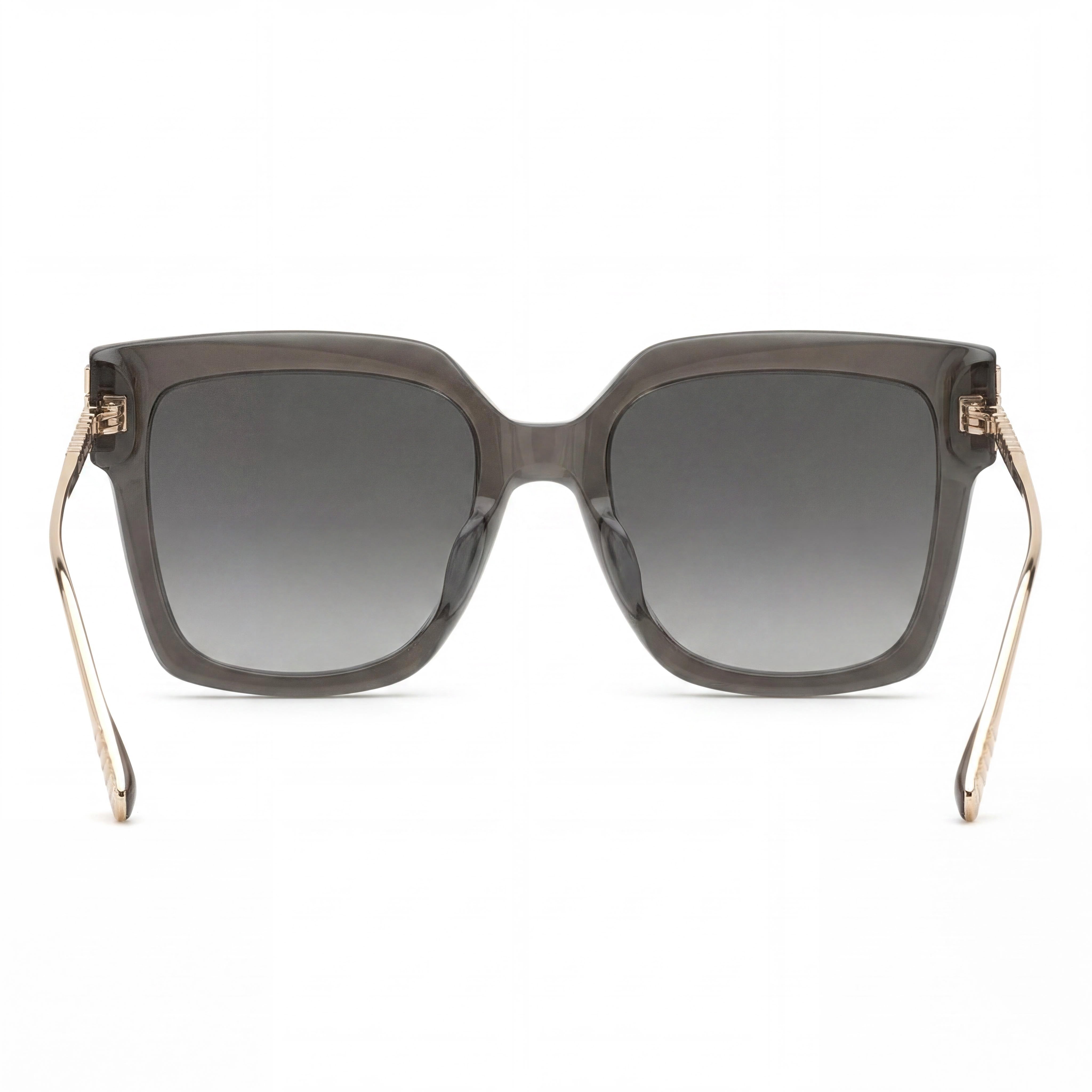 Gafas de sol Chopard Sch353m para mujer con montura de titanio Grigio Transparente y lentes ahumadas degradadas (54-19-135 mm), Photo 3