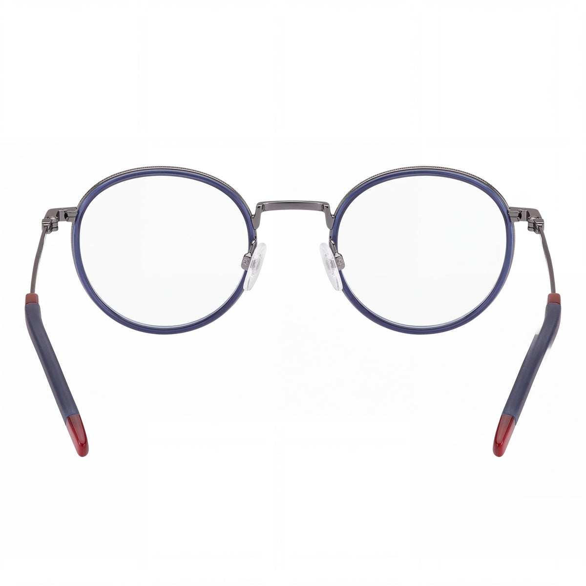 Tommy Hilfiger Men's 1815 Classic Blue Metal Glasses with 49mm Lens Width, 24mm Bridge, and 150mm Temples, Photo 4