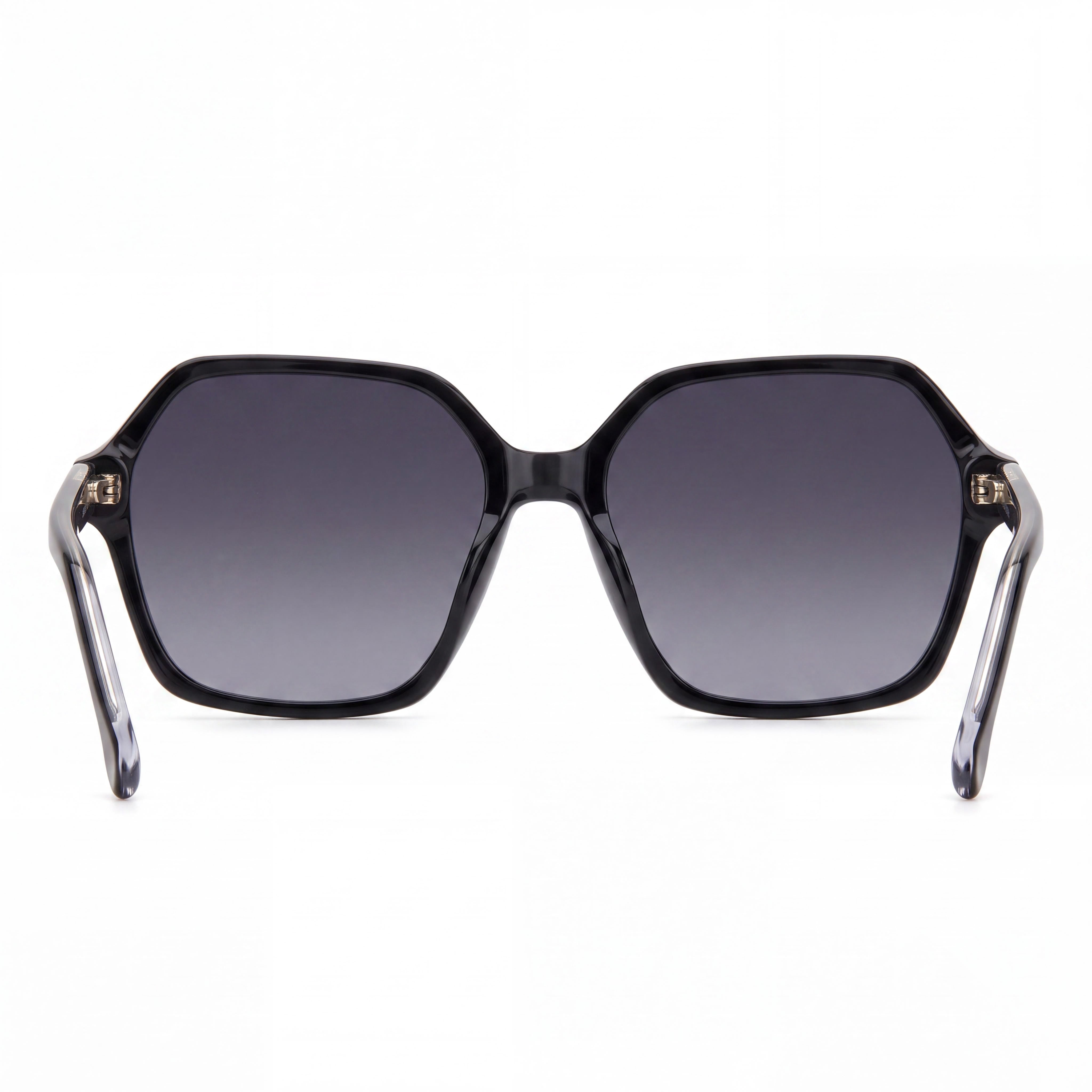 Carrera 3026/S Women's Black Stainless Steel Dark Grey Shaded Non-Polarized 100% UV Protection Sunglasses 56mm, Photo 3