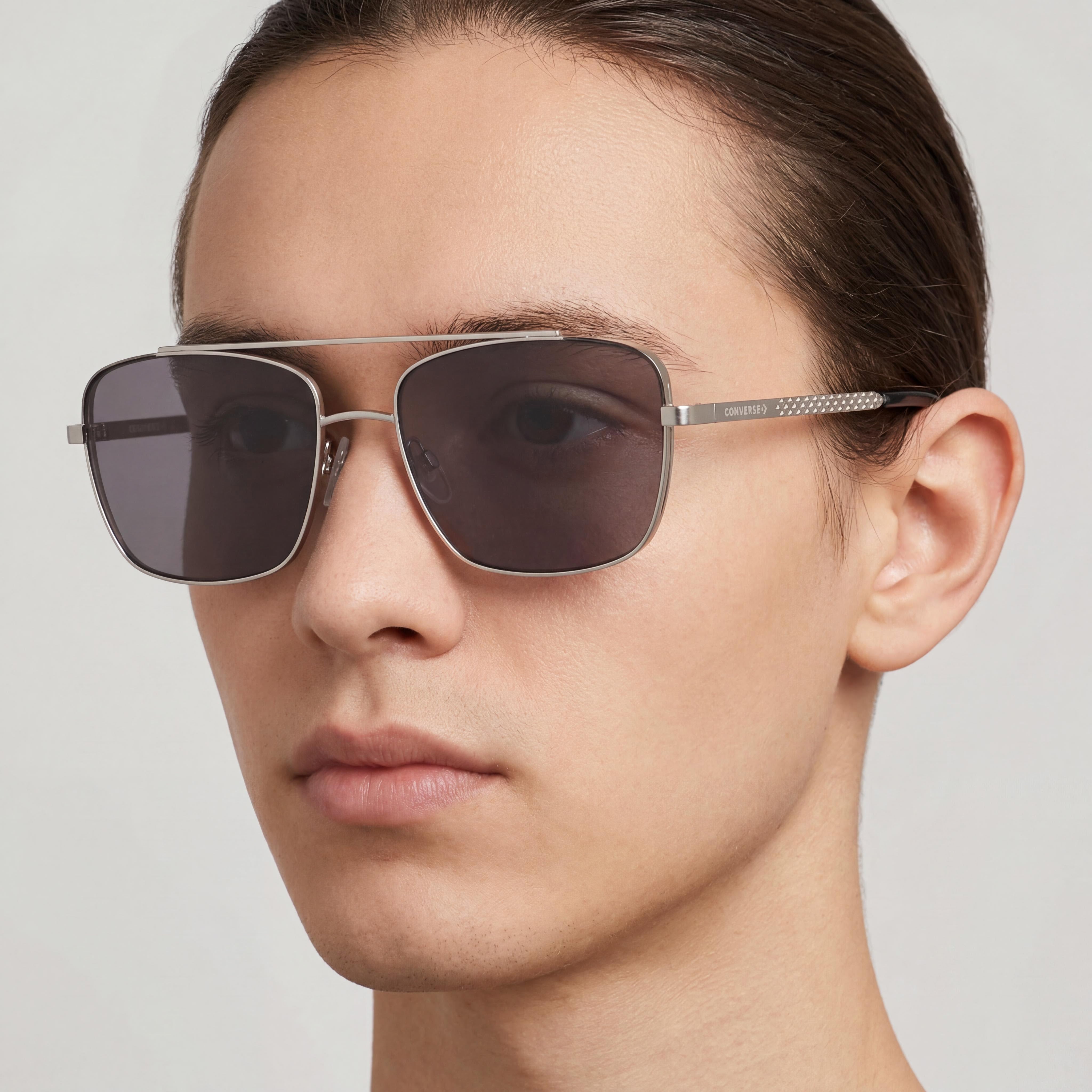 Converse CV106S FOXING II Unisex Acetate Non-Polarized Sunglasses Satin Gunmetal/Cv Utility 56mm, Photo 5