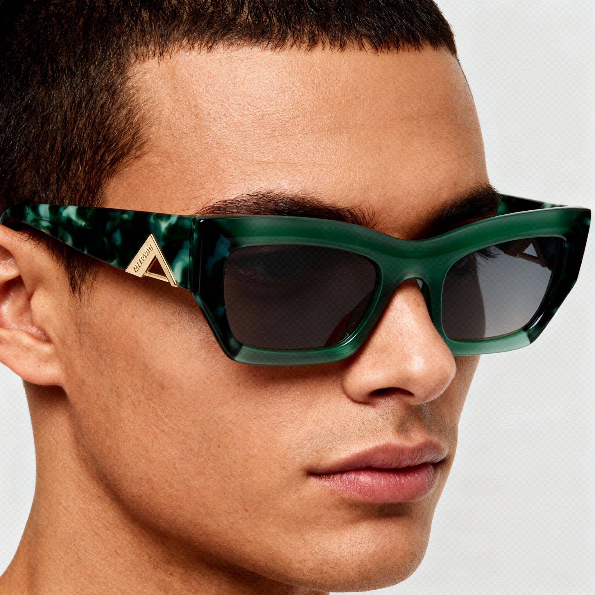 Missoni Seasonal Unisex Acetate Green Pink Havana Green Lens UV Protection Non-Polarized Sunglasses 53-22-145, Photo 5