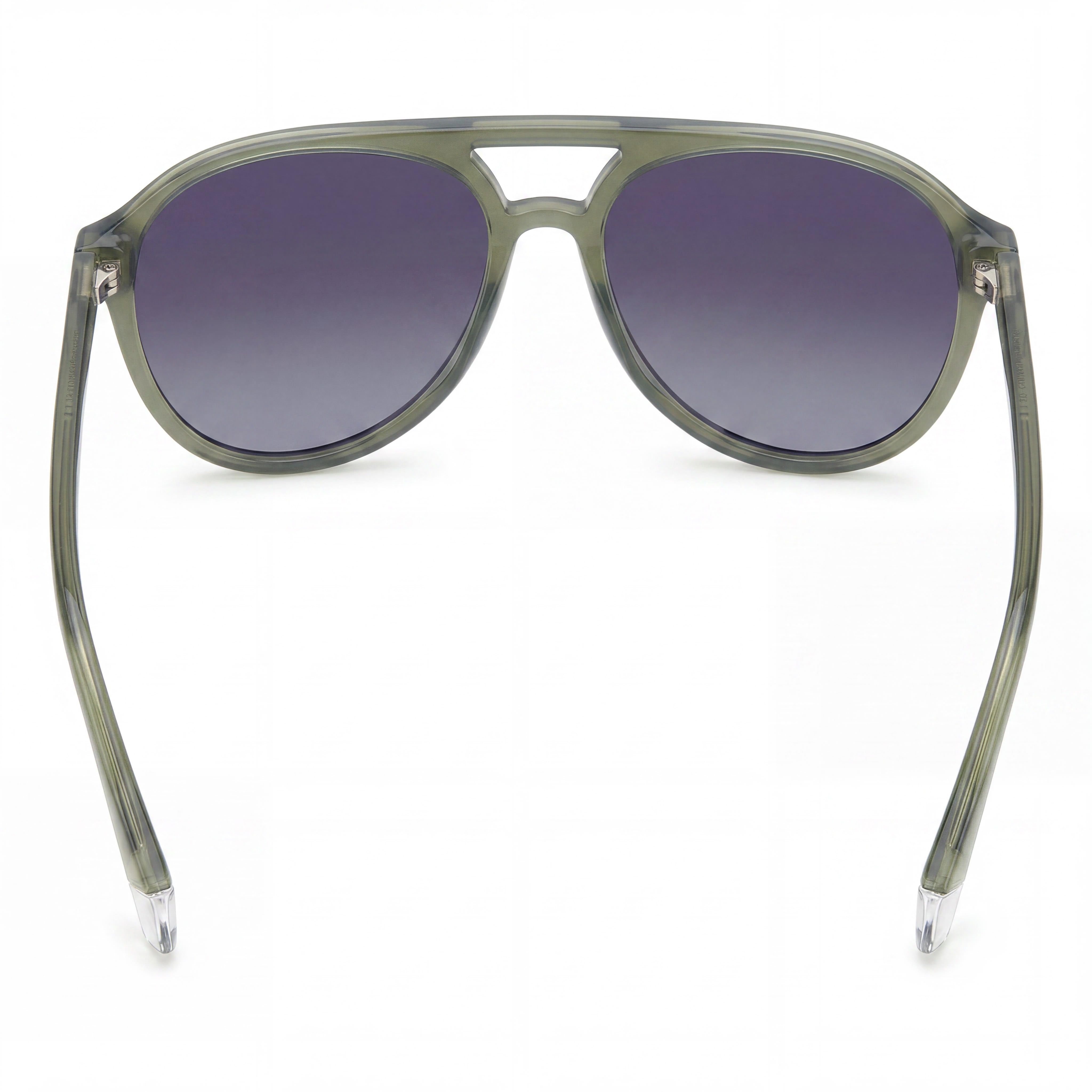 Polaroid Pld 4162/S Green Rectangle Sunglasses, Unisex 56mm, Photo 4