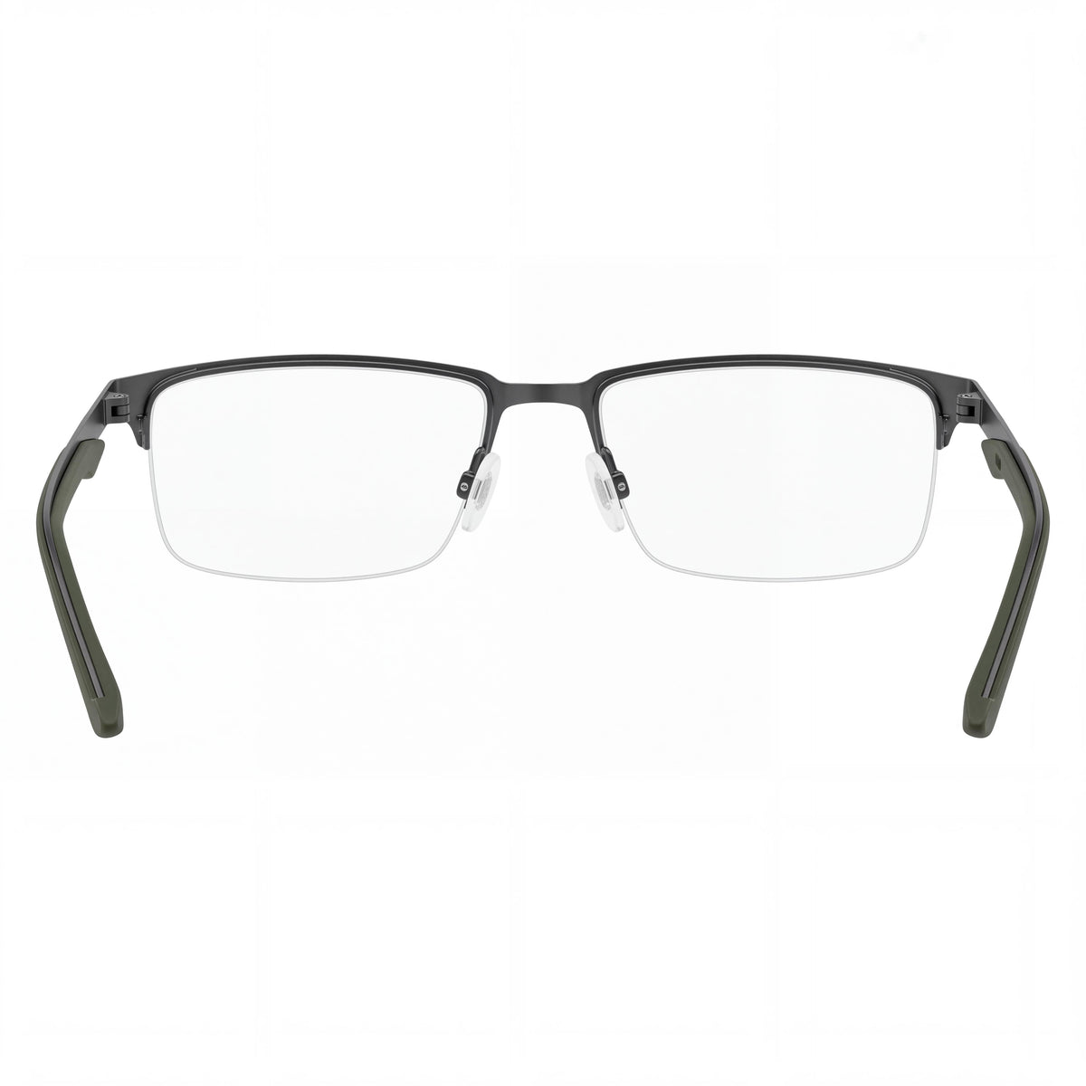 PUMA 0413o-002 Unisex Classic Acetate Gunmetal Transparent Eyeglasses 56mm, Photo 3