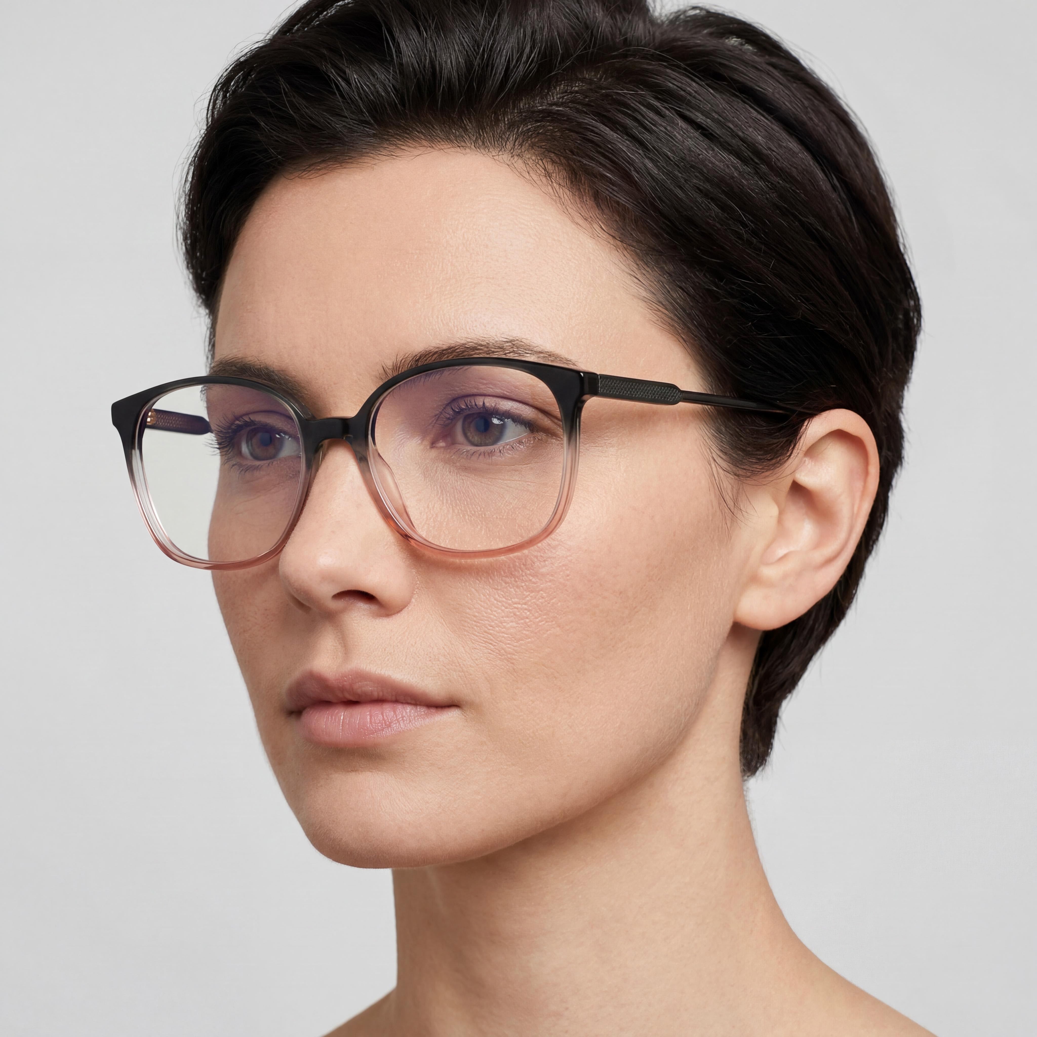 Victoria Beckham Modern VB2615 Women's Metal Frame Polarized Sunglasses Grey/Rose/Caramel 55mm, Photo 5