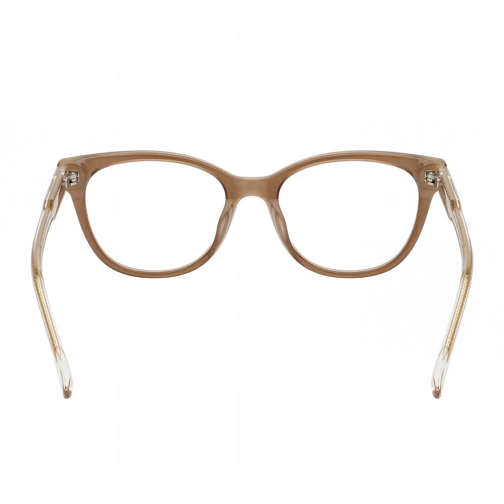 Lacoste Modern L2850 41653 Gafas de Mujer Sin Montura de Titanio y Acero Inoxidable, Montura Rosa Opalino, 53mm