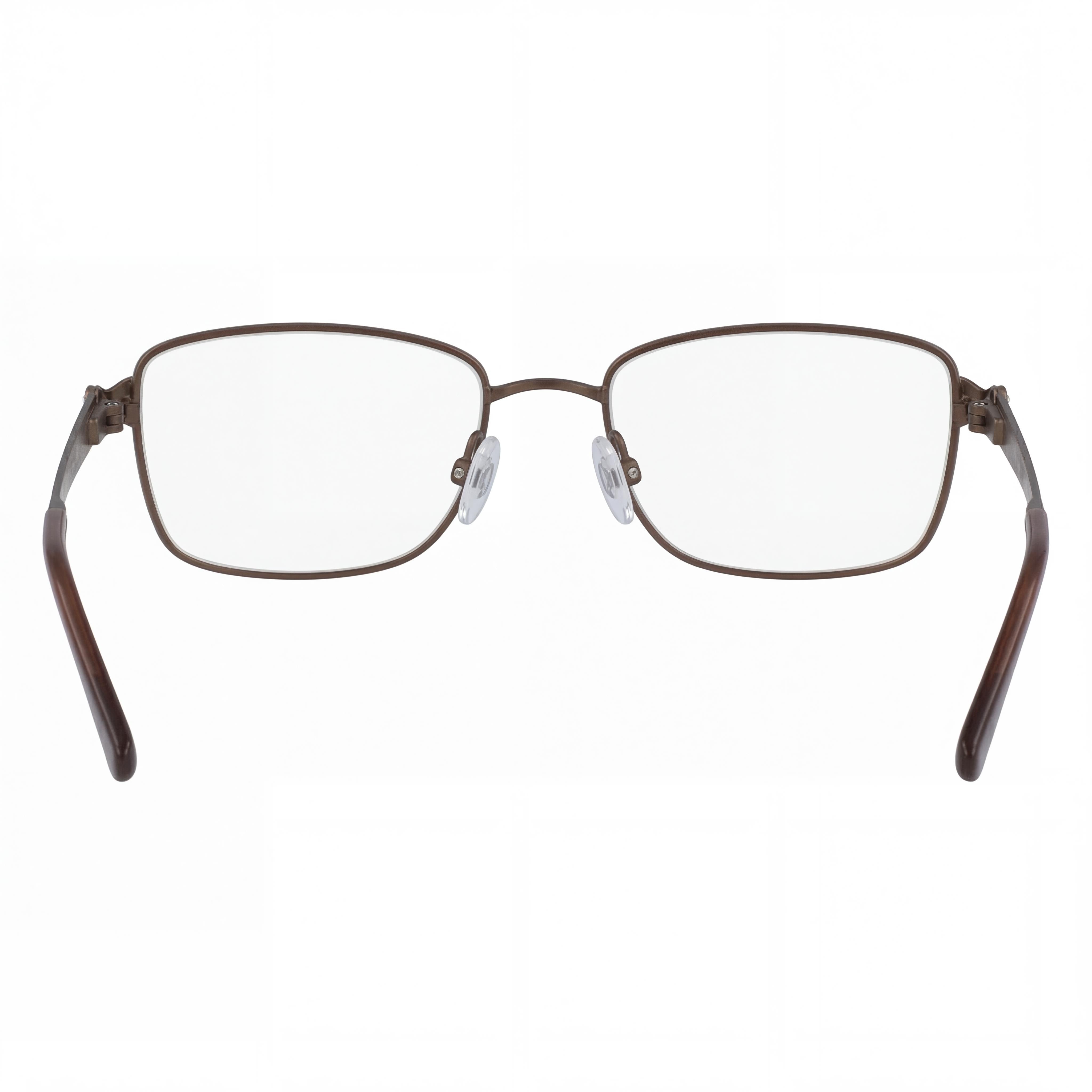 Gafas polarizadas Flexon Lana para hombre, de metal marrón, con lentes de 55 mm de ancho, puente de 17 mm y patillas de 135 mm de largo., Photo 4