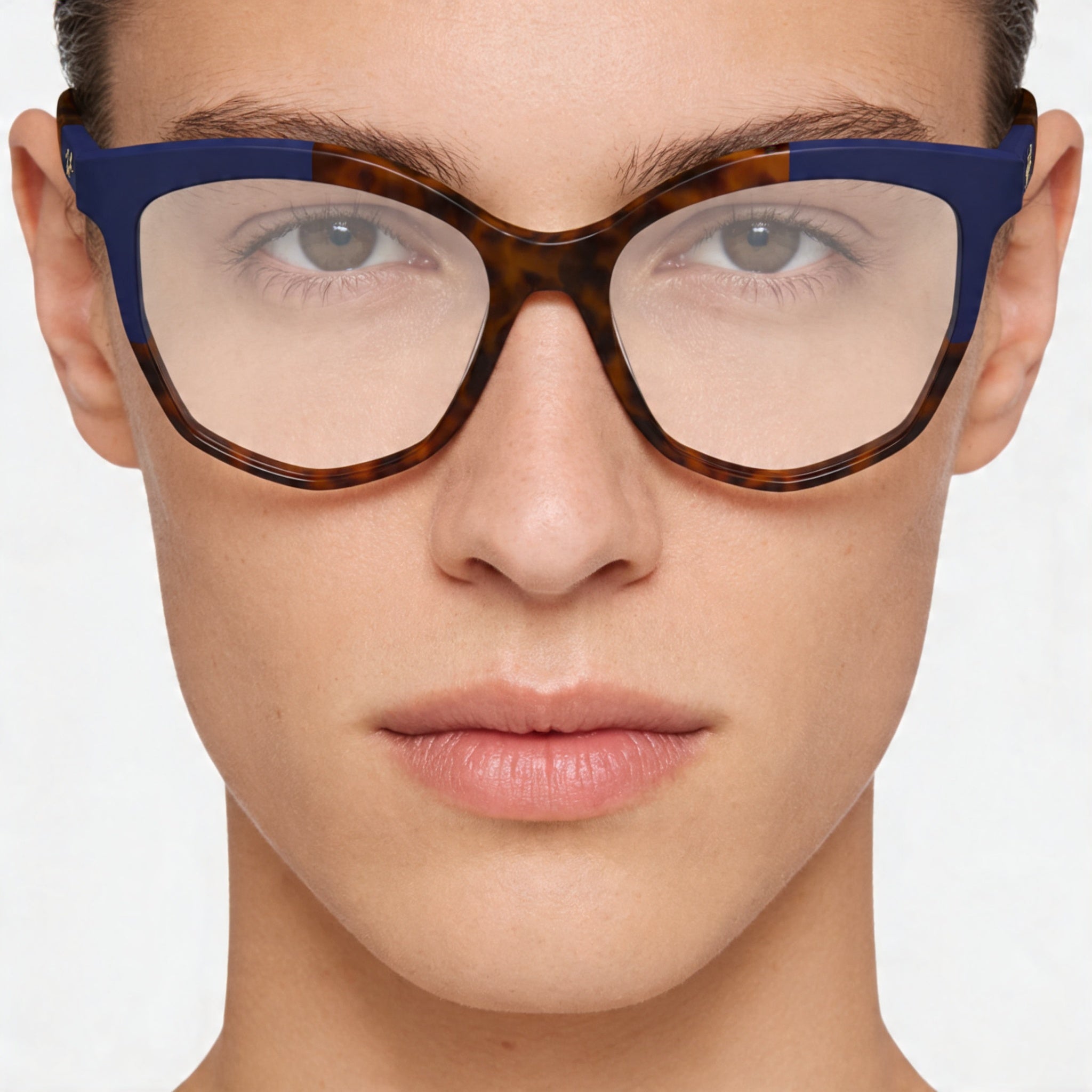 Gafas de Sol No Polarizadas Unisex de Acetato Karl Lagerfeld Kl6154 Carey Azul 55-16-140, Photo 5