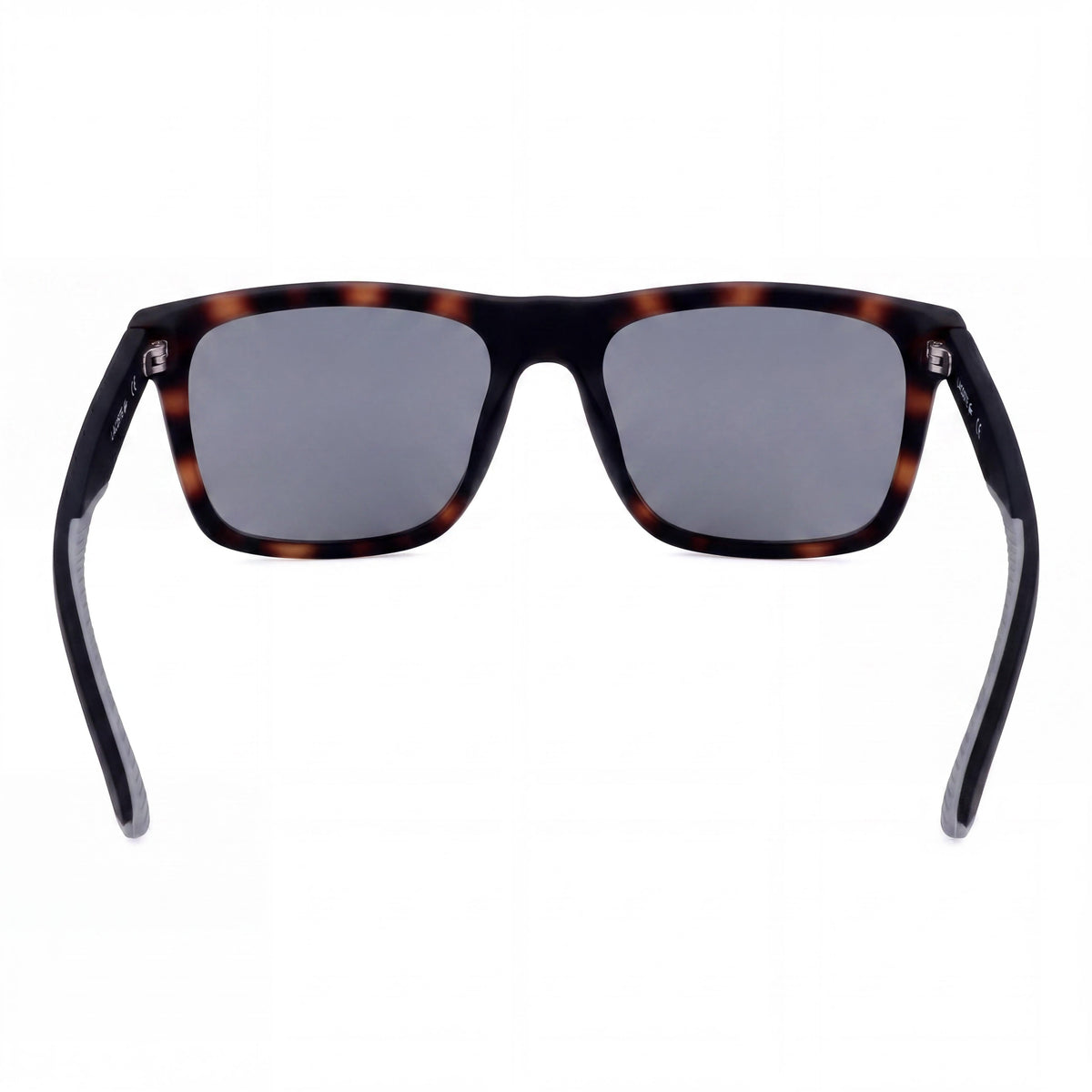Gafas de sol rectangulares Lacoste L957s Havana con espejo para hombre, 56mm, Photo 4